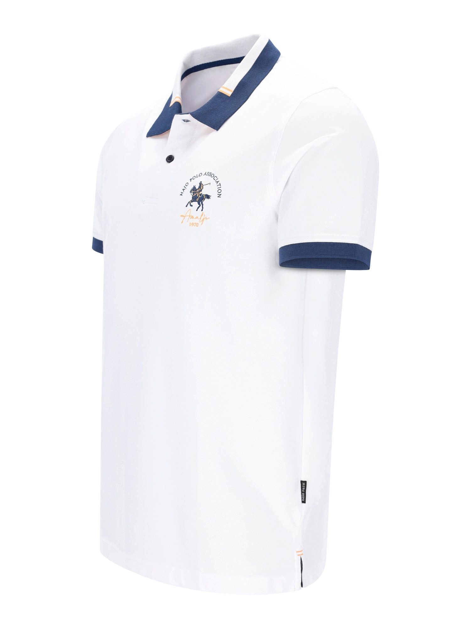 Hajo Poloshirt Pikee-Polo mit dezenter Bruststickerei in stay fresh-Qualität