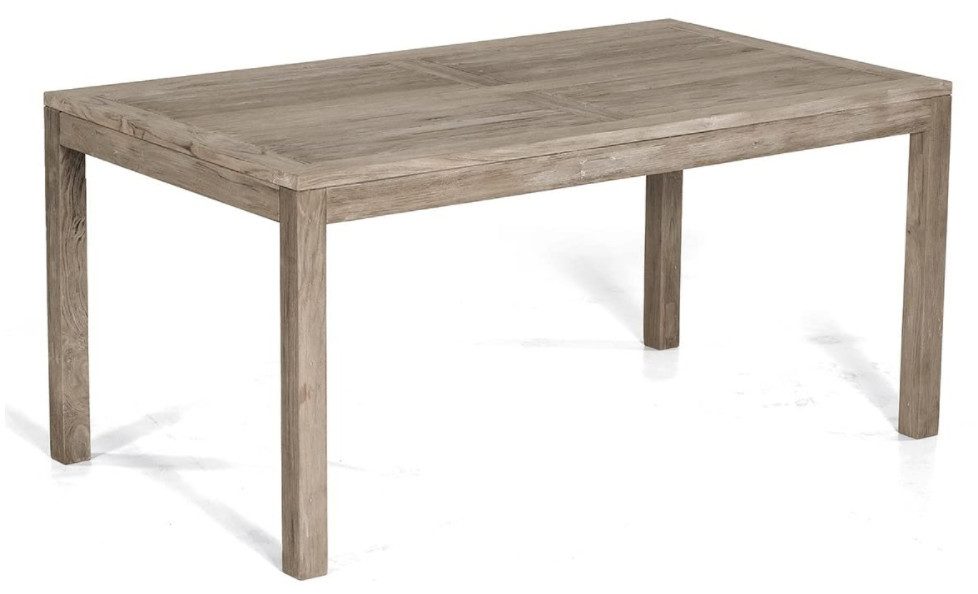 SonnenPartner Gartentisch Gartentisch Wellington 160cm x 90 cm Old Teak grey-washed