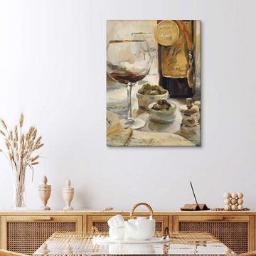 Posterlounge Leinwandbild Marilyn Hageman, Preisgekrönter Wein I, Küche Rustikal Malerei