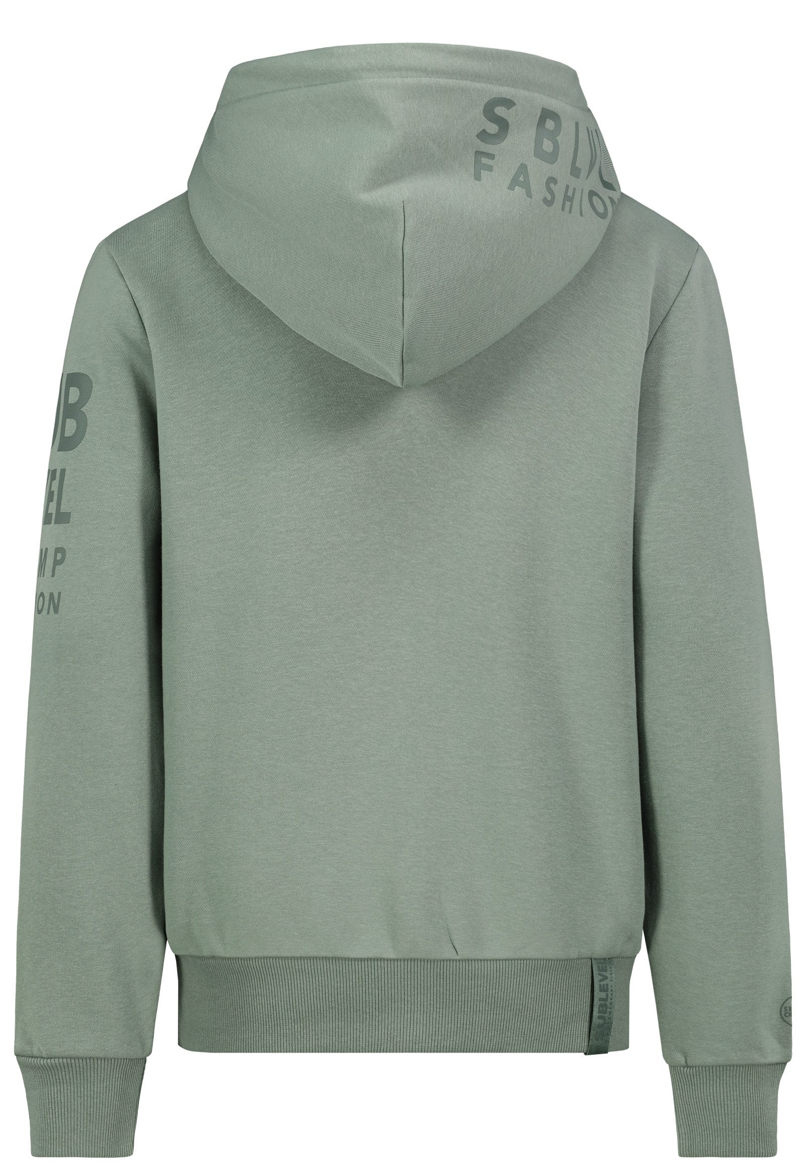 SUBLEVEL Hoodie mit Kängurutasche und Logo-Print günstig online kaufen