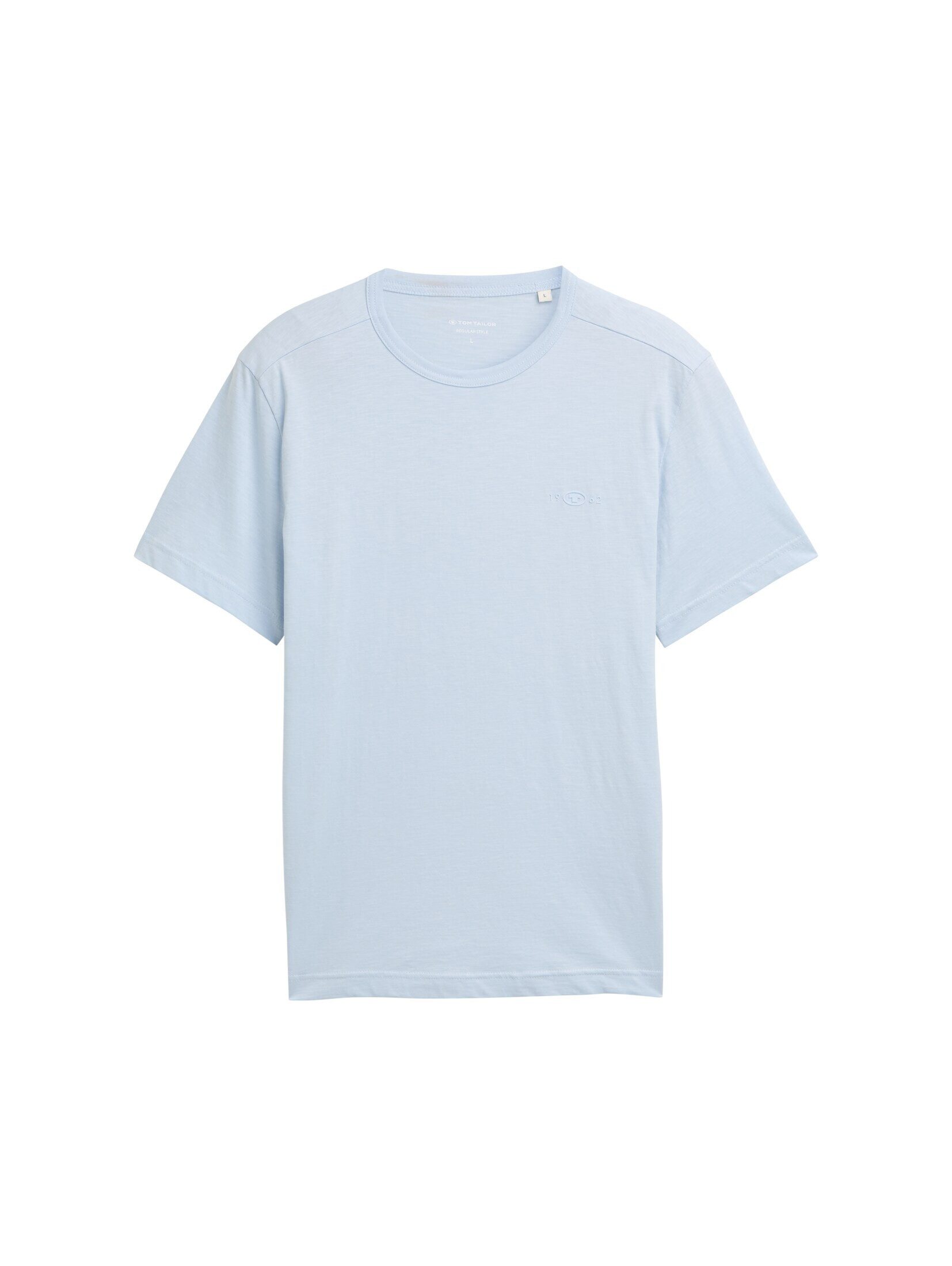 TOM TAILOR T-Shirt T-Shirt Basic T-Shirt aus Baumwolle günstig online kaufen
