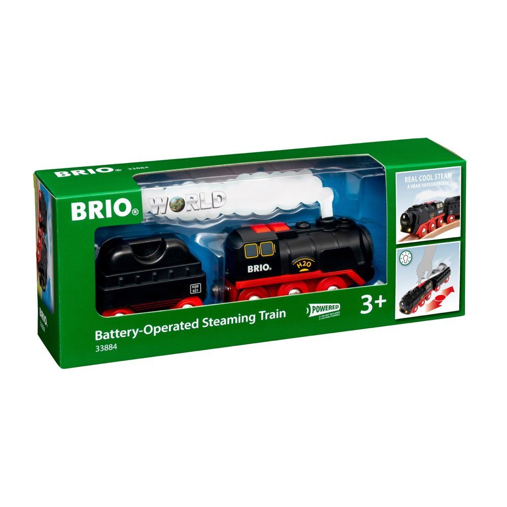 BRIO® Spielzeugeisenbahn-Lokomotive World Eisenbahn Lok Batterie Dampflok m günstig online kaufen