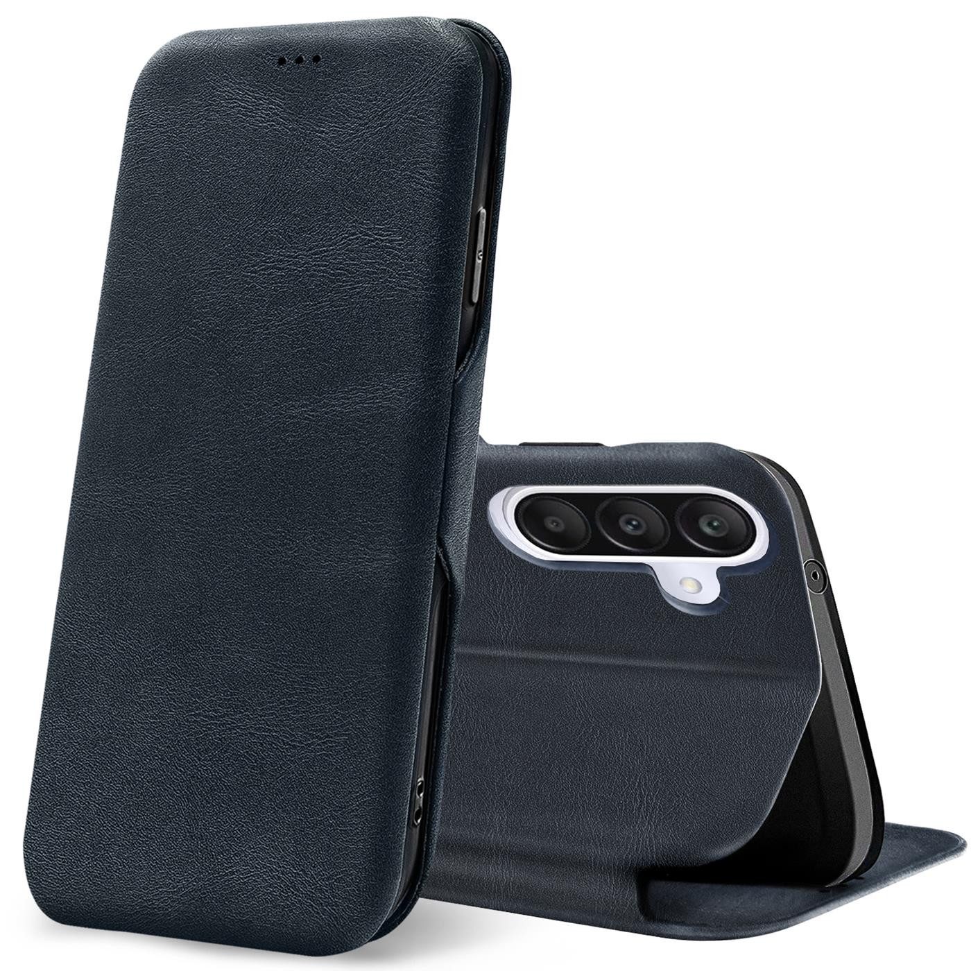 CoolGadget Handyhülle Business Premium Hülle Für Samsung Galaxy A56 5G 6,7 Zoll, Handy Tasche mit Kartenfach für Samsung A56 5G Schutzhülle