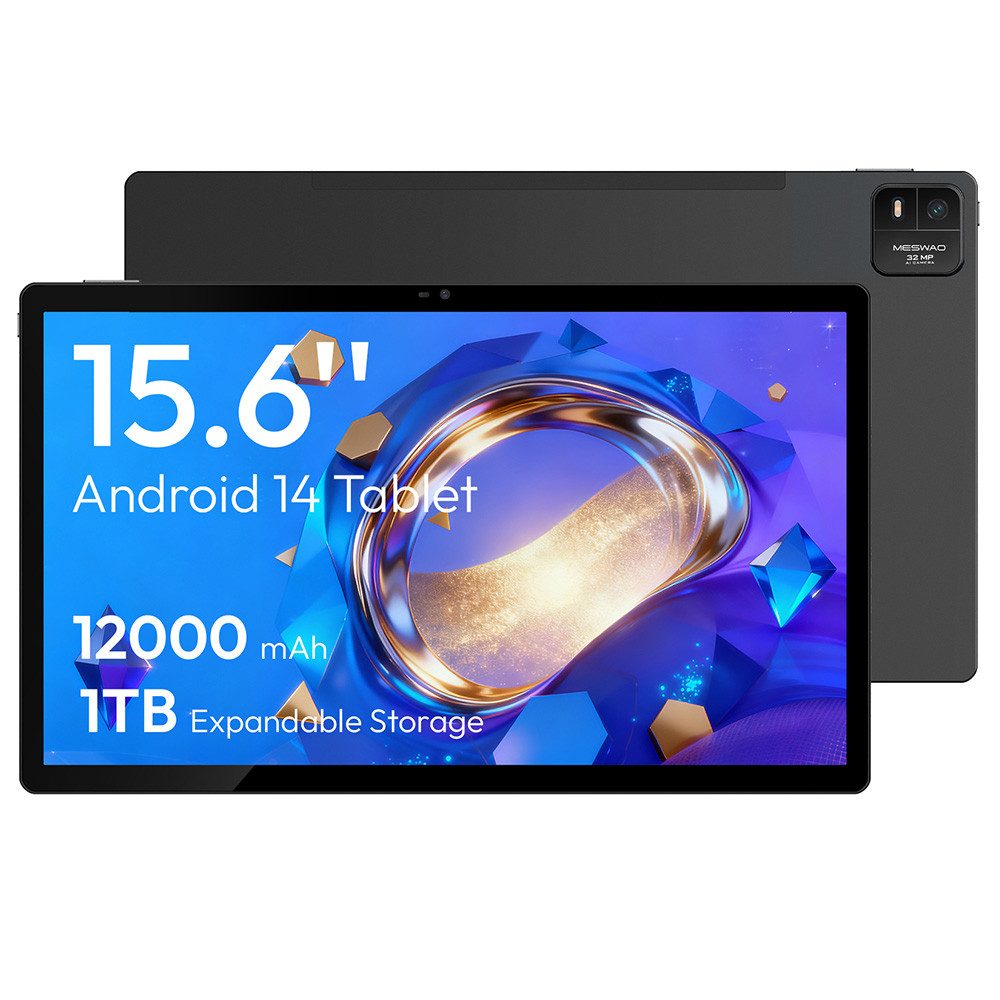 MESWAO B3 Pro Tablet (1920 x 1080", MTK Helio G99 8 Cores, Android 14, 32 MP + 5 MP Kamera)