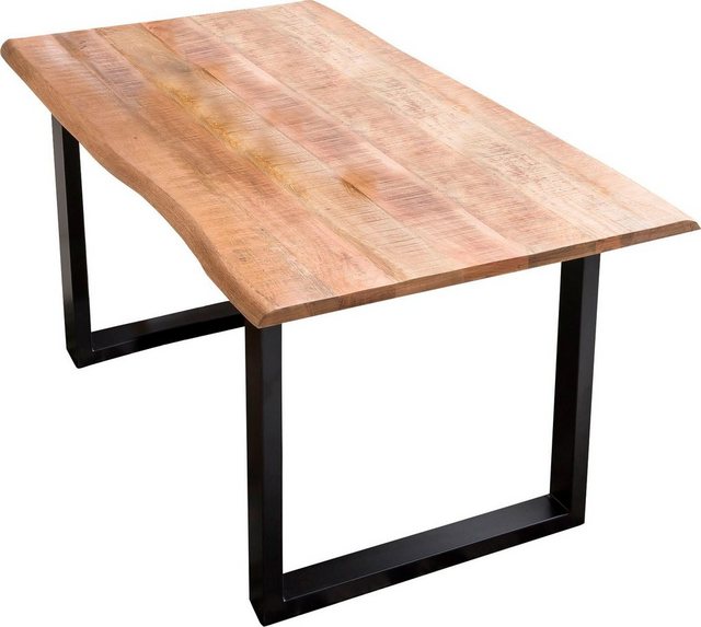 Esstisch, Mangoholz massiv Esstisch, Mangoholz massiv