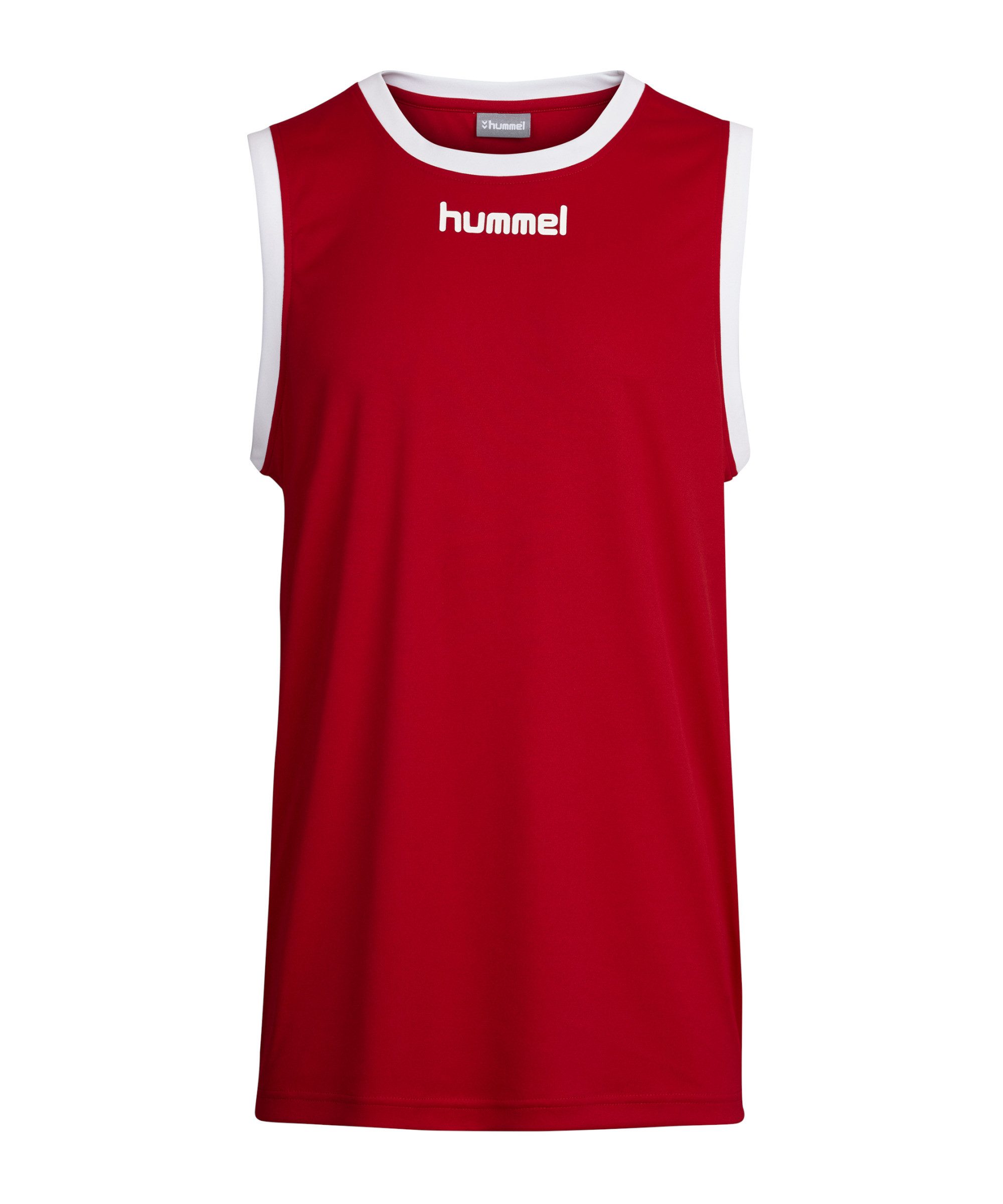 hummel T-Shirt Hummel Core Basket Jersey Tanktop Damen Polyester