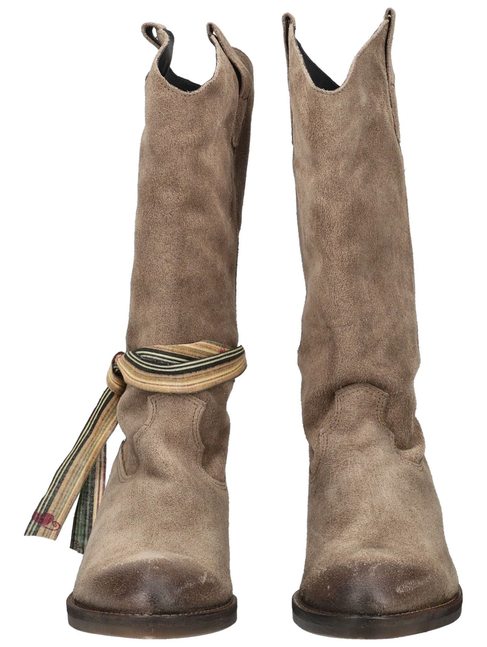 Felmini Stiefel Veloursleder . Bikerboots