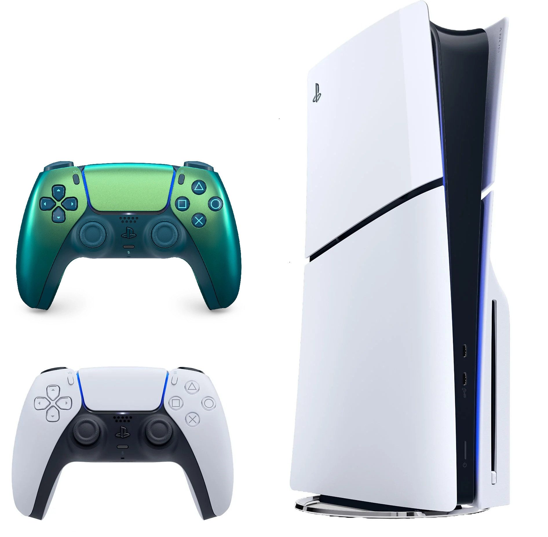 Playstation Playstation 5 Slim 1TB mit Blu-ray Laufwerk + 2 Контроллеры Wunschfarbe