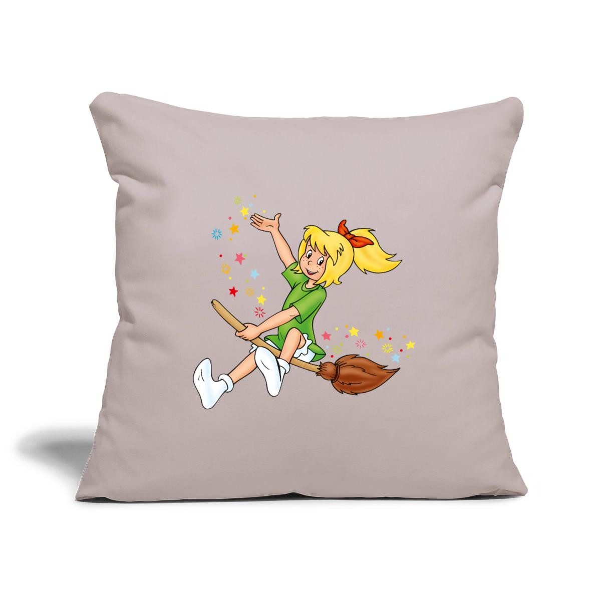Spreadshirt Kissenbezug Bibi Blocksberg Fliegt Auf Kartoffelbrei Kissenbezug 45x45 cm