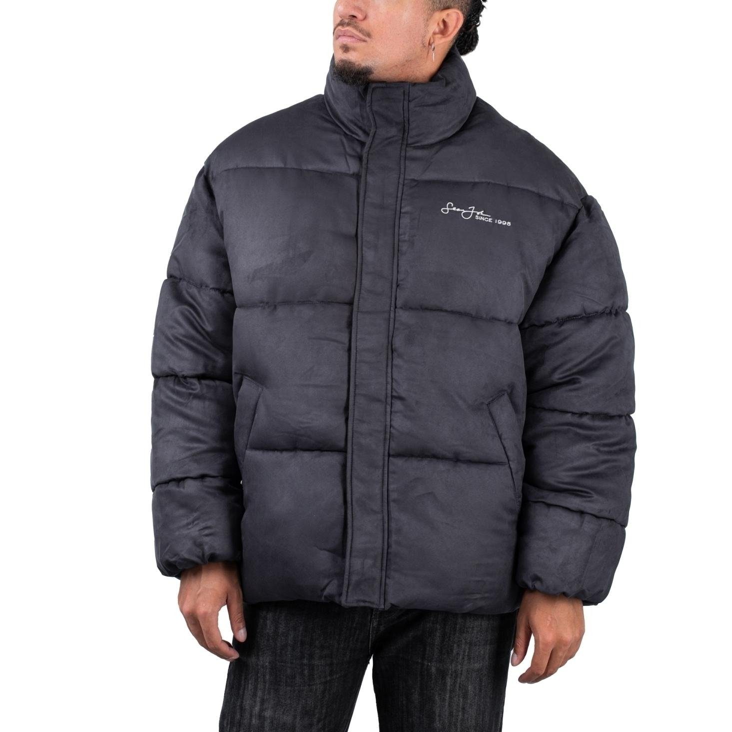 Winterjacke Sean John Script Logo Peached Puffer Jacket