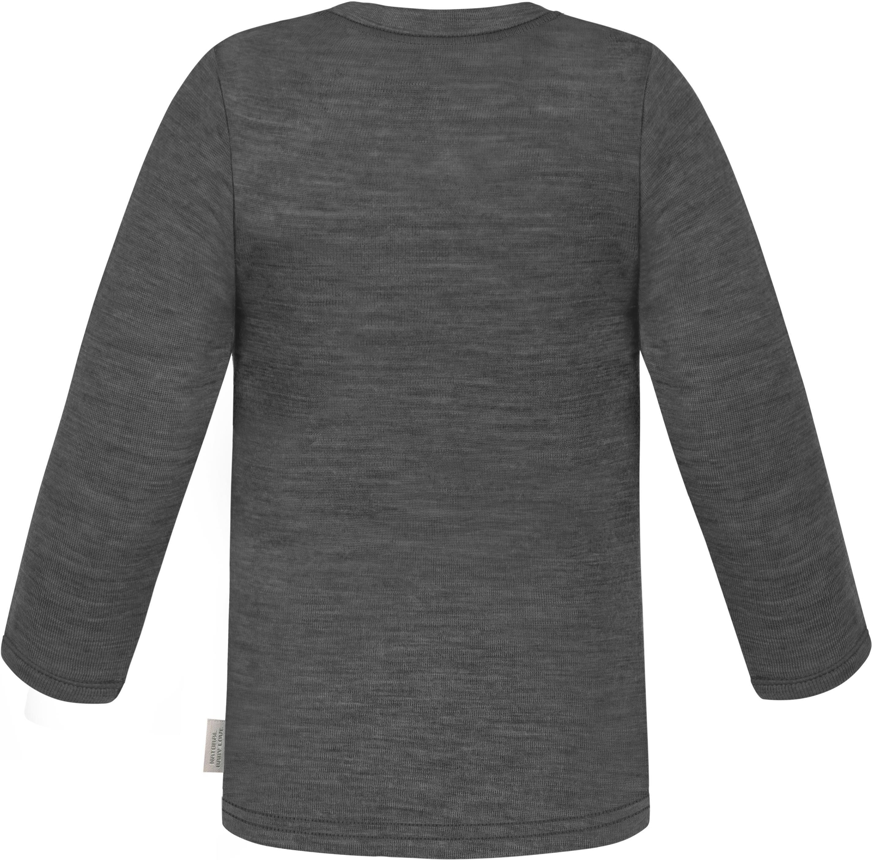 normani Langarmwickelbody Baby Merino Pullover und Merino Hose Baby Winter Unterwäsche Set Feinstrick Pullover und Unterhose