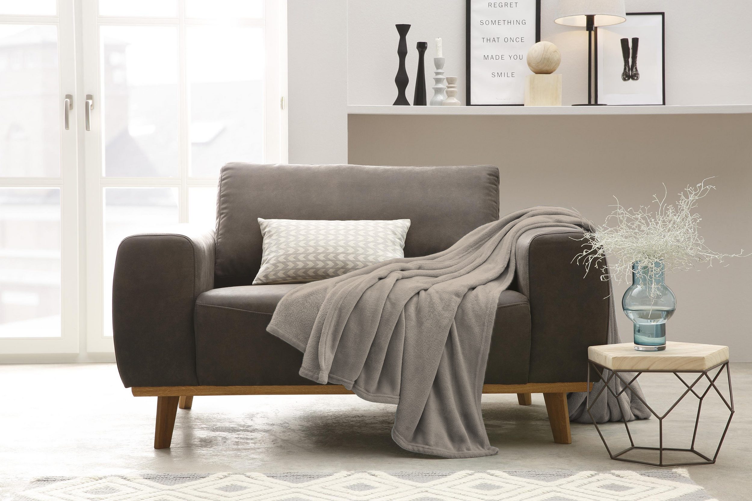 Wohndecke Jil, OTTO home, aus super weichem Kuschelfleece, Kuscheldecke, Premium Qualität