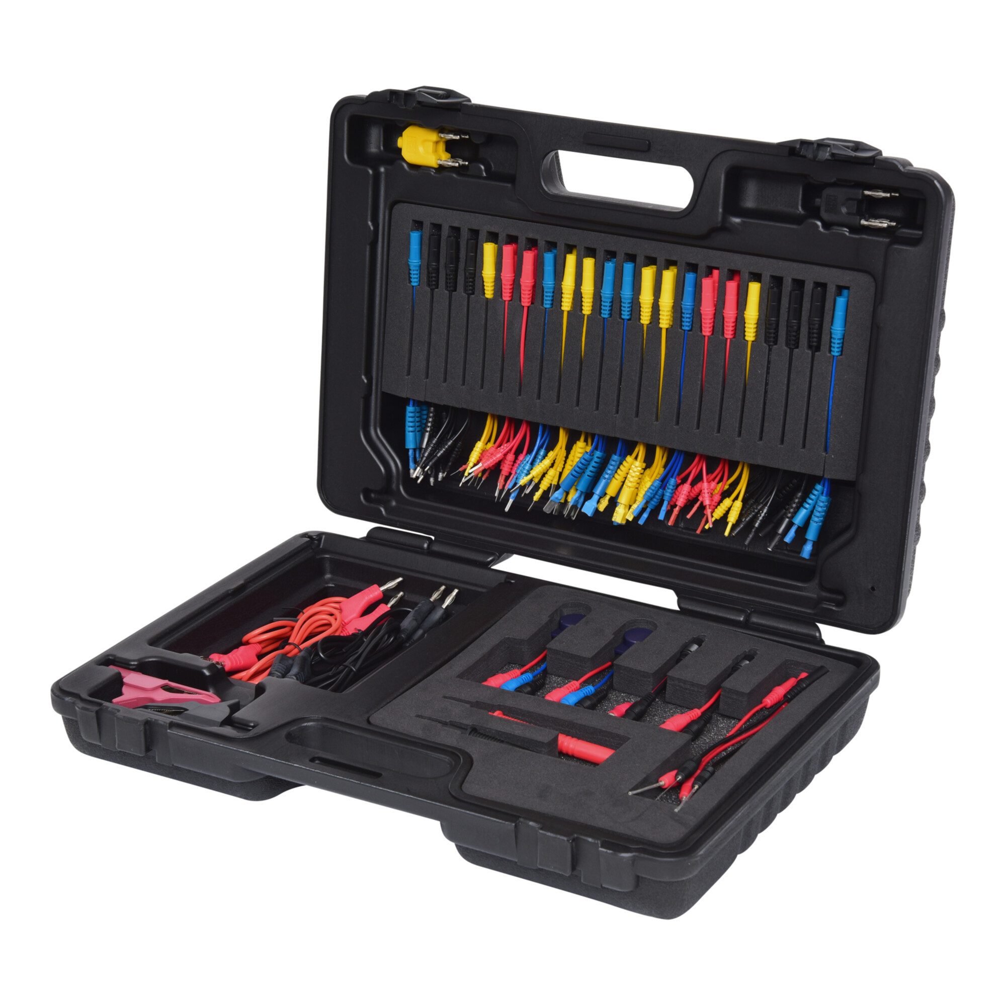 KS Tools Multimeter KS Tools 12/24V Master Diagnose Prüf- und Mess-Kabel-Satz, 92-tlg.