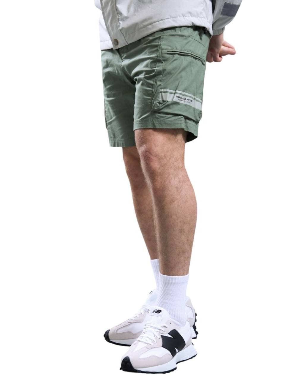 Marshall Cargoshorts Short Marshall Artist Seafield Stretch-Parachute-Baumwolle