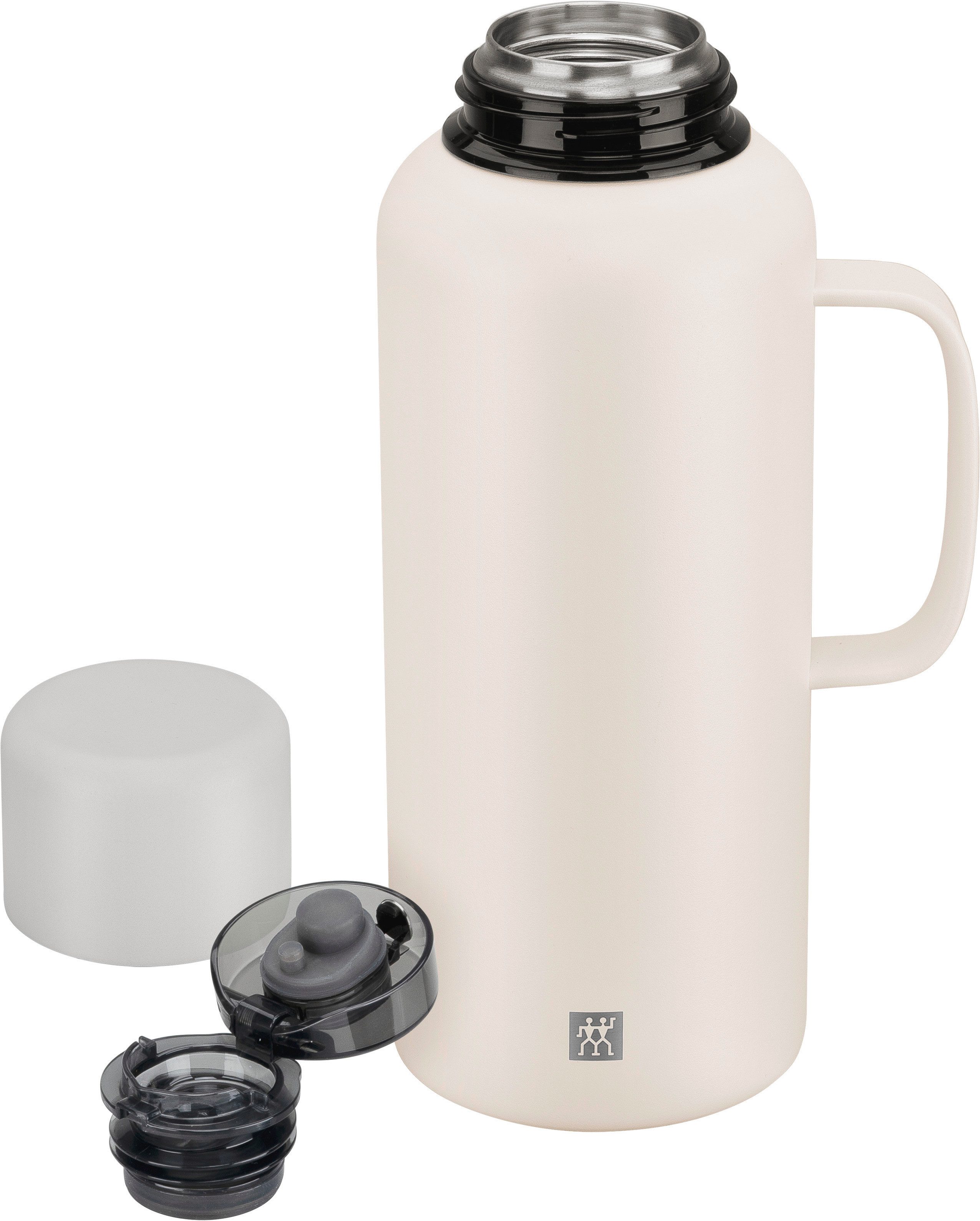 Zwilling Thermoflasche Thermo Plus, Edelstahl, Doppelwandig, Auslaufsicher