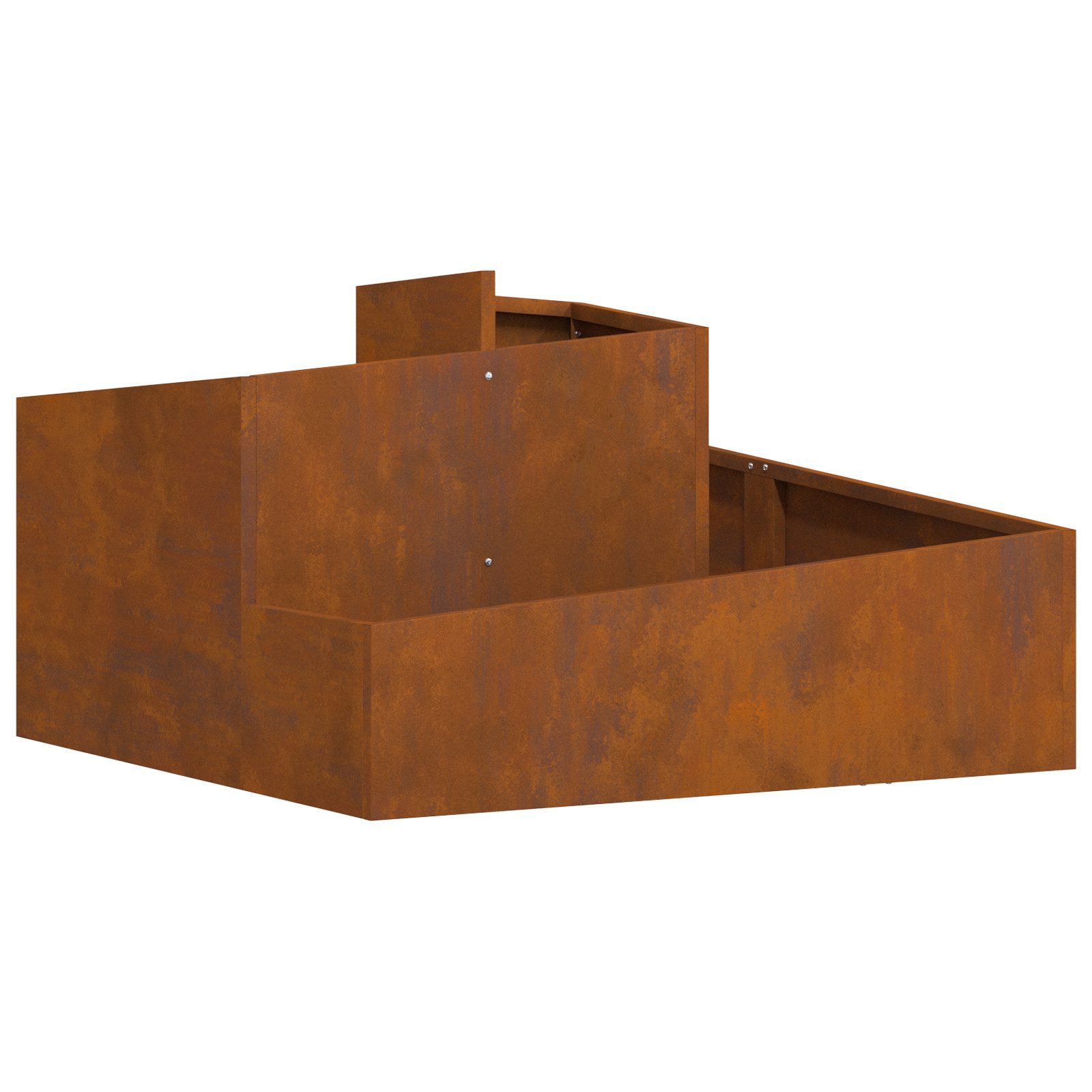 vidaXL Blumentopf Pflanzkübel 80x80x50 cm Wetterfester günstig online kaufen