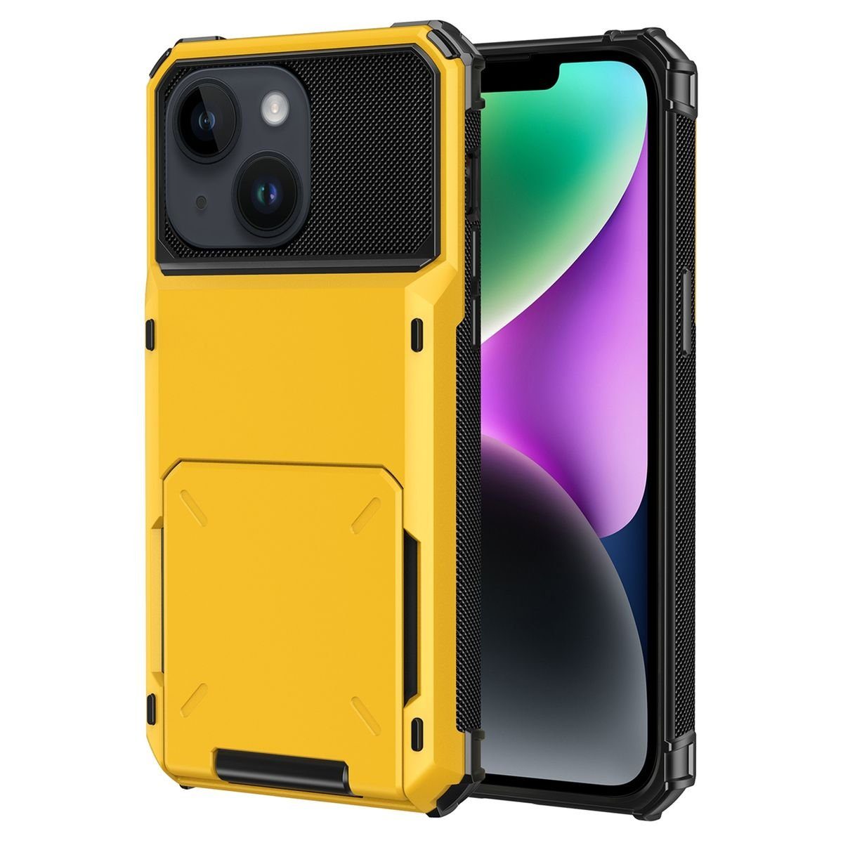 König Design Handyhülle Apple iPhone 15, Schutzhülle Case Cover Backcover Etuis Bumper