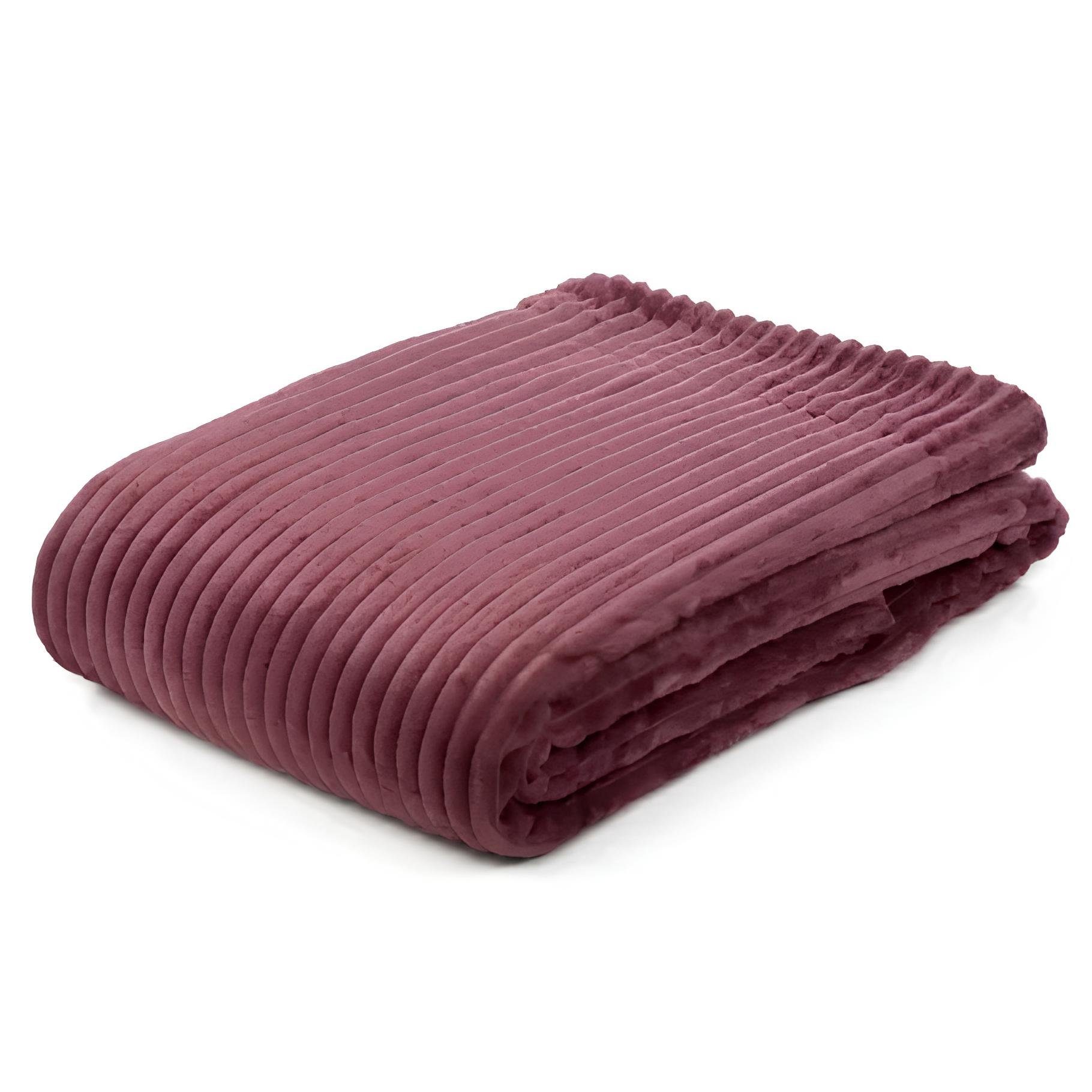 Wohndecke Breitcord Wohndecke XL 150 x 200 cm » Glitzer Decke, Dekor, » dic günstig online kaufen