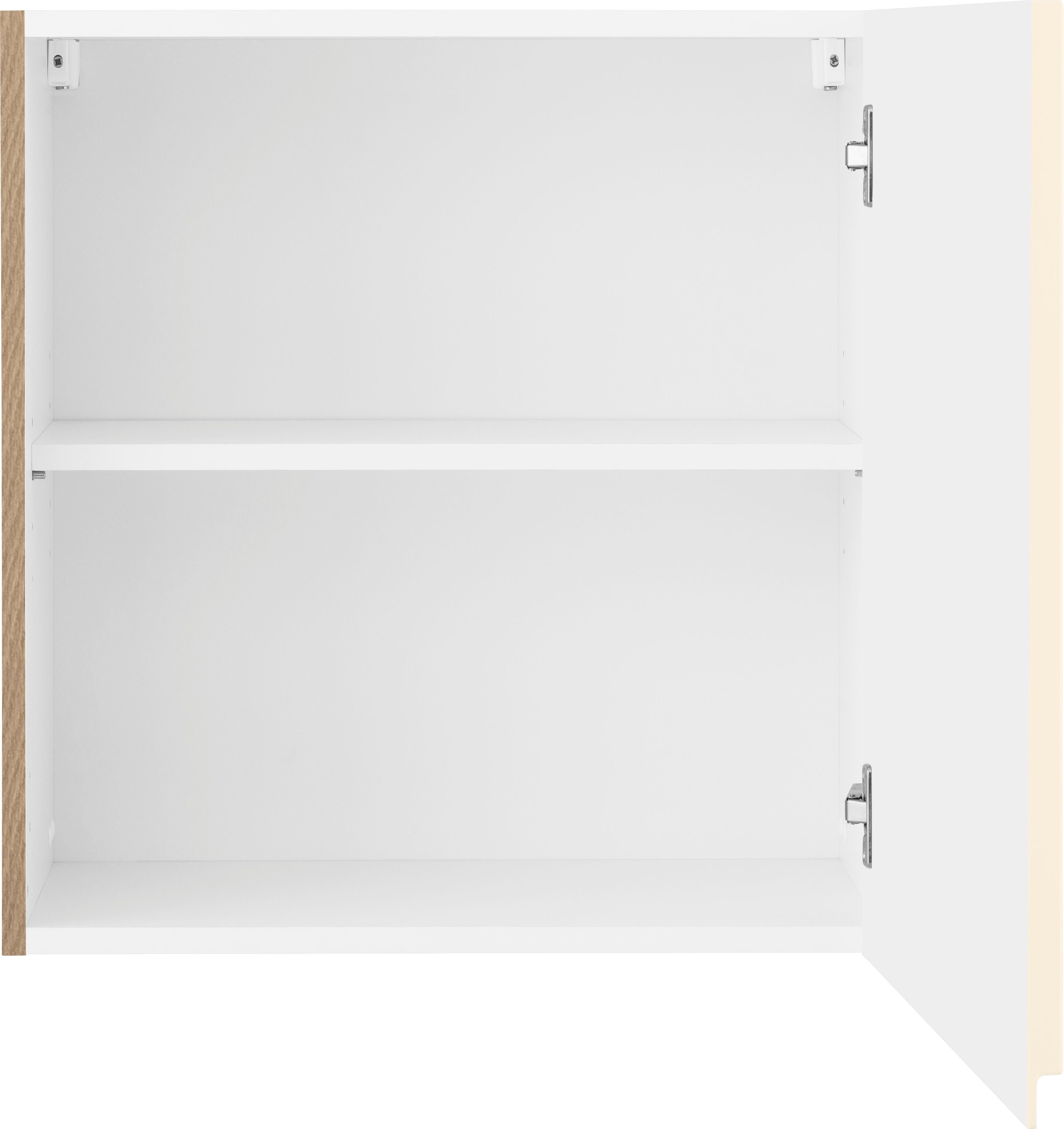 HELD MÖBEL Hängeschrank Virginia 50 Tür cm breit, Hochglanz 1 creme mit