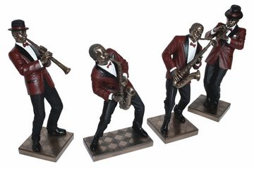 Parastone Dekofigur Deko Figur Jazz Musiker Figuren Blasinstrumente H 26-30 cm Jazz Band
