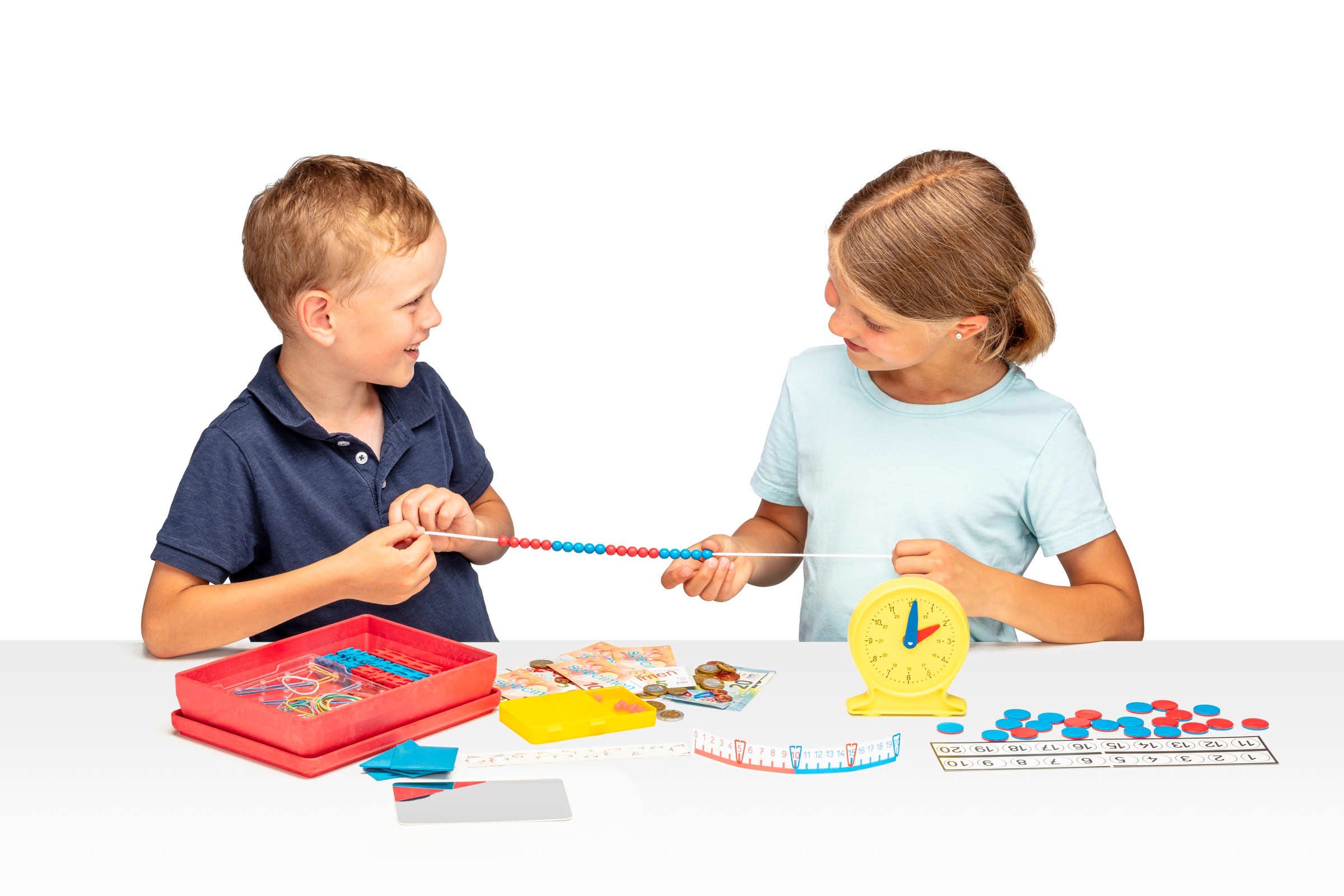 Wissner® aktiv lernen Lernspielzeug Mathebox für 1.Klasse - 20er Zahlenraum, Schulstart, Schultüte (1-St)