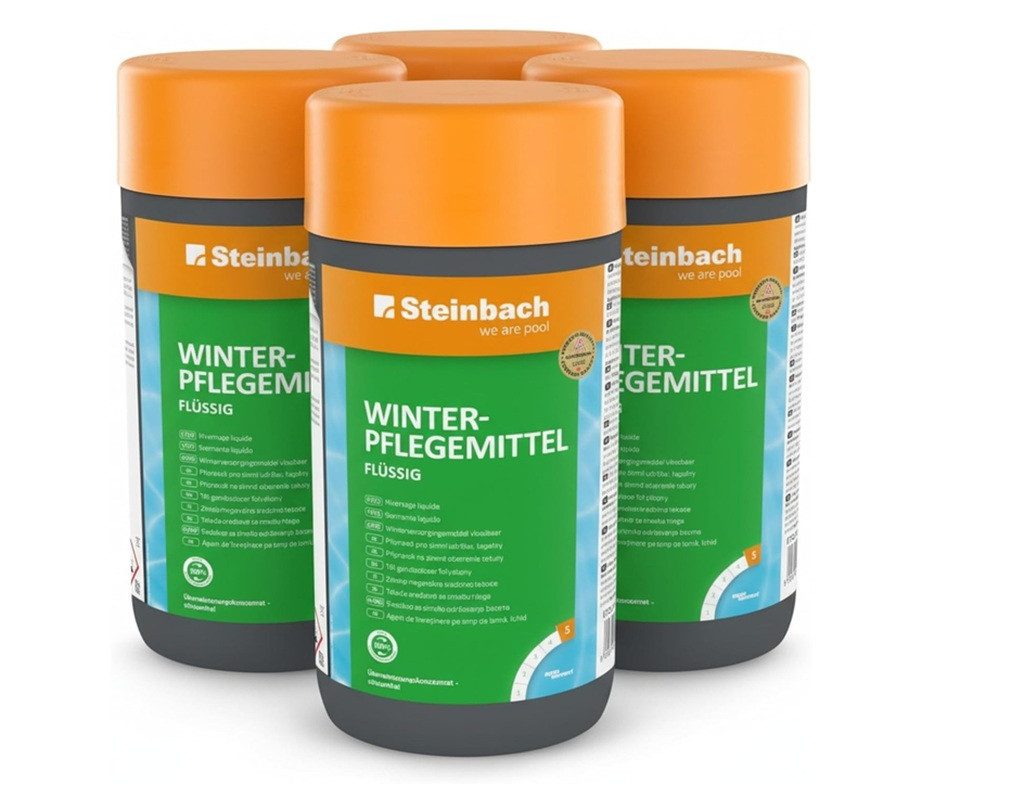 Steinbach Poolpflege Steinbach Winterpflegemittel 4x 1L Pool Überwinterung Konzentrat