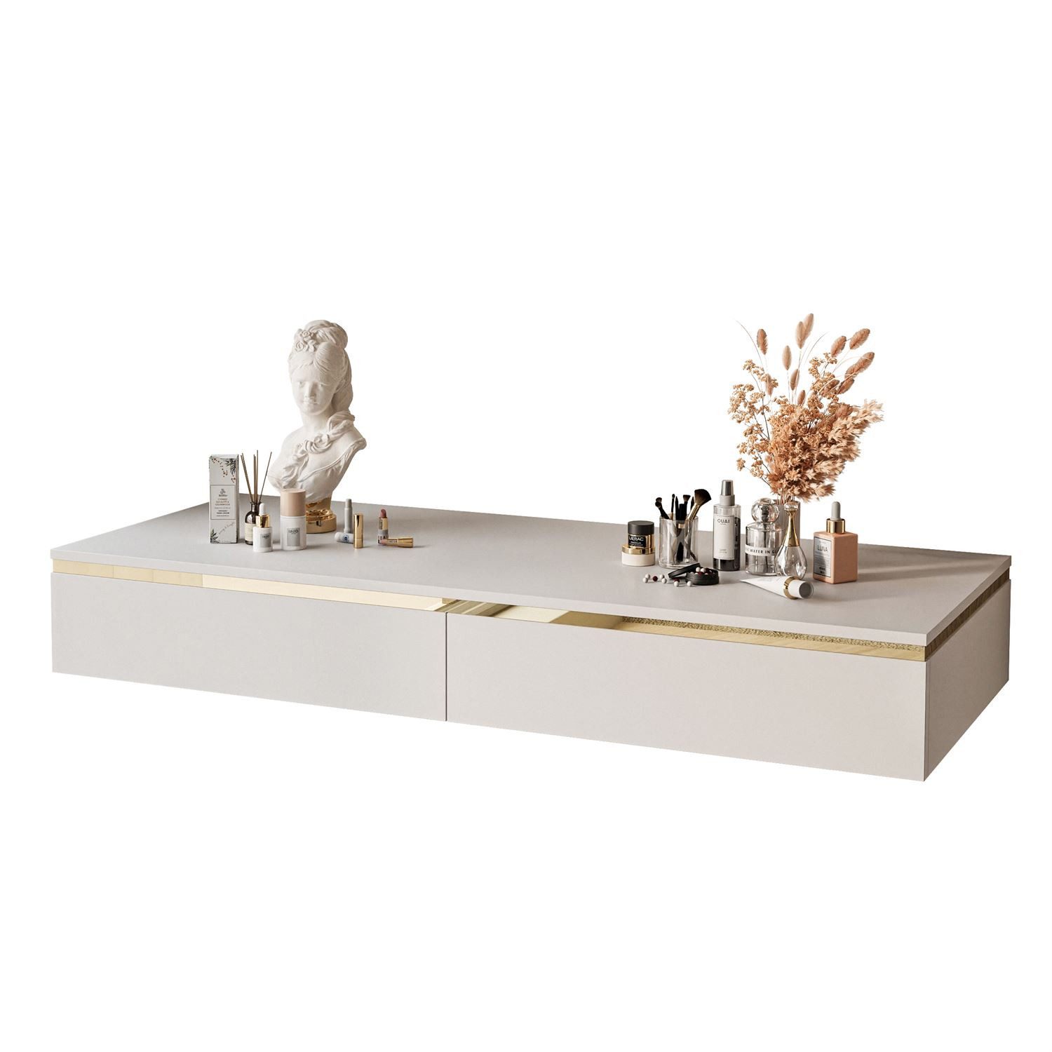 Lookway Schminktisch AURORA KASCHMIR Hängender Schminktisch mit Spiegel, Br günstig online kaufen