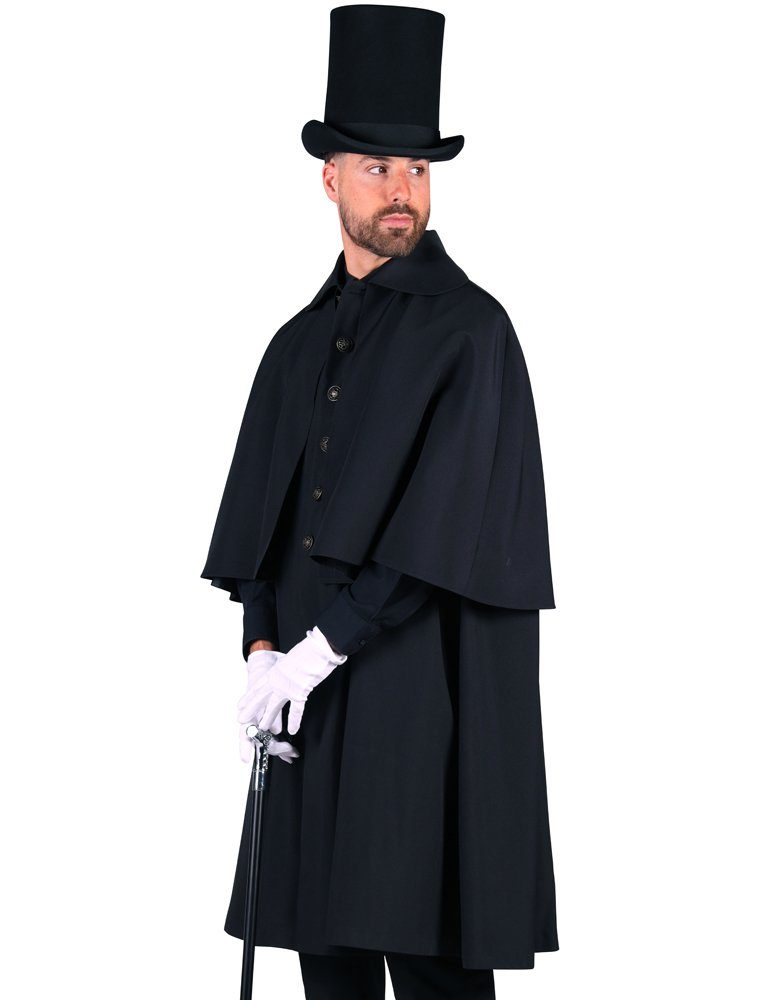 thetru Kostüm Schwarzer Kutschermantel für Herren, Kostüm Mitte günstig online kaufen