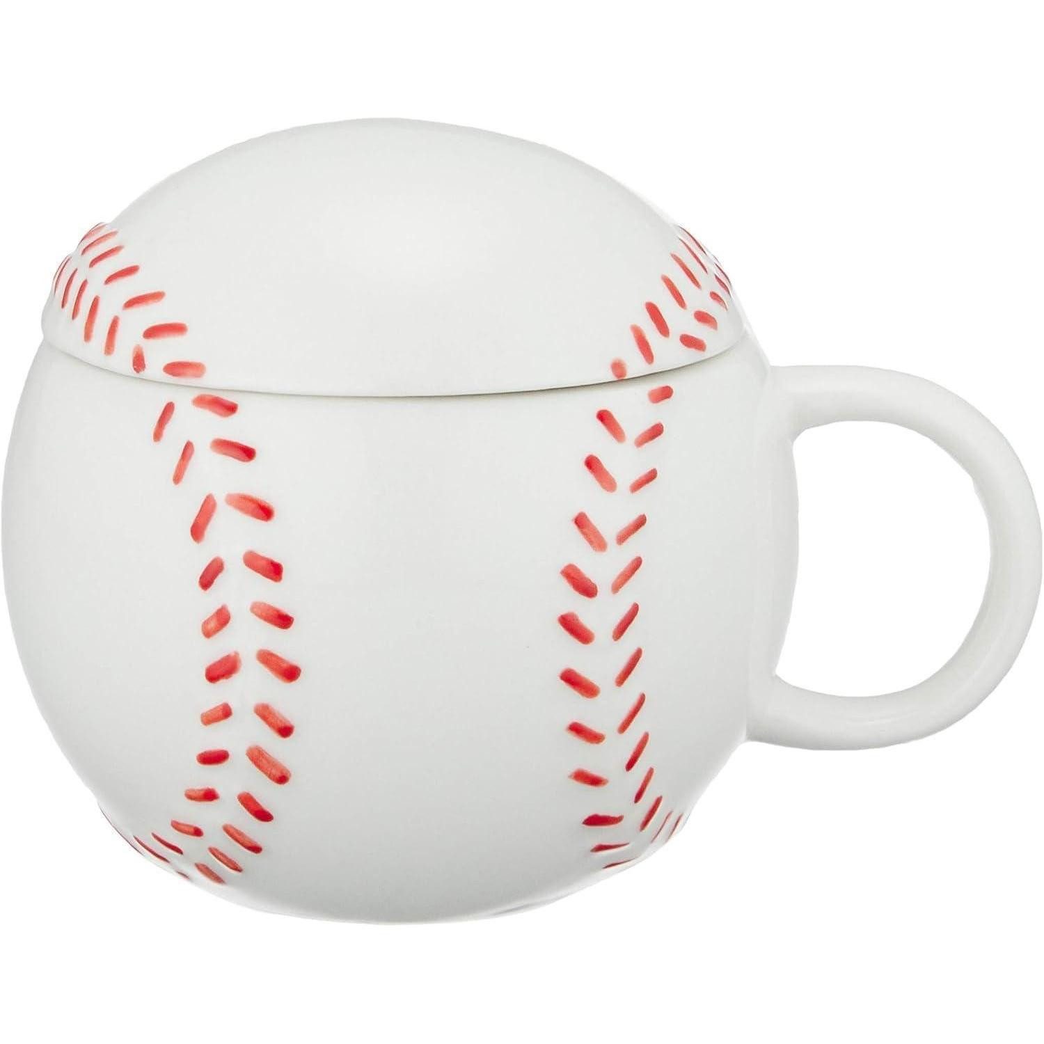 LuxusKollektion Tasse Kaffeetasse Baseball Keramik 380ml, Keramik