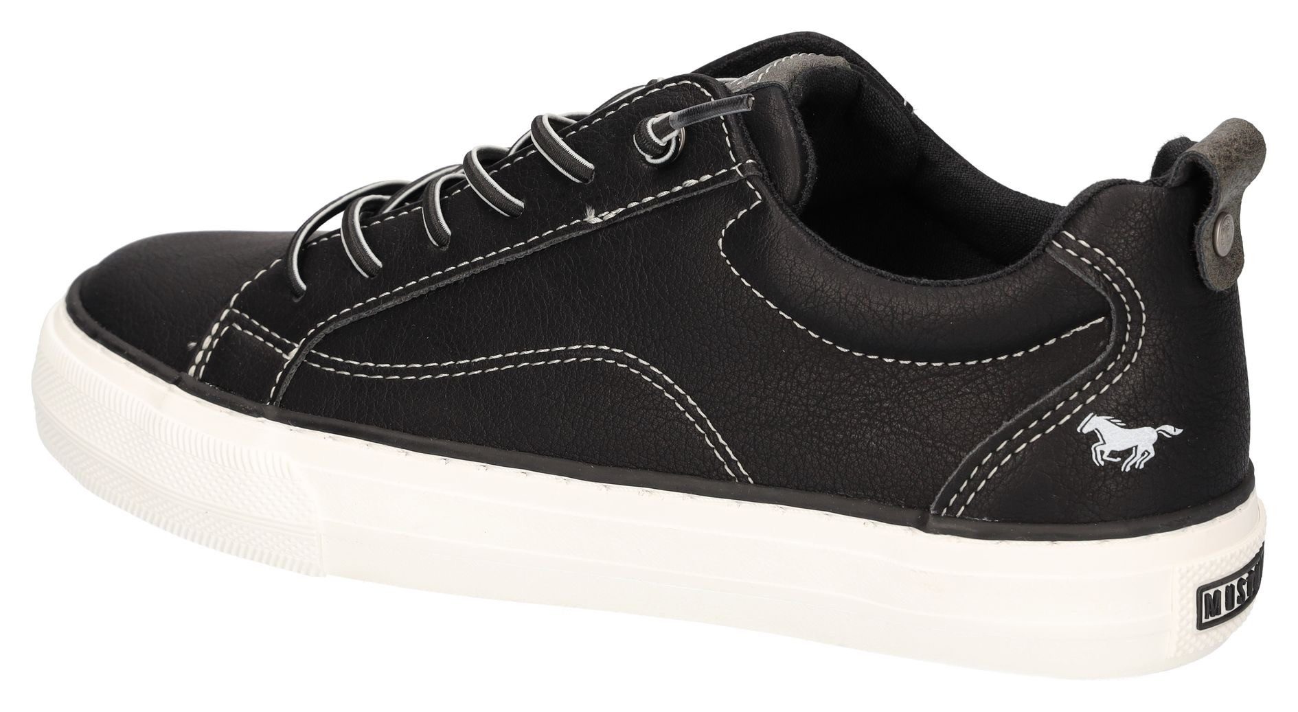 Mustang Shoes Sneaker, Freizeitschuh, Halbschuh, zum schlupfen mit Gummizug