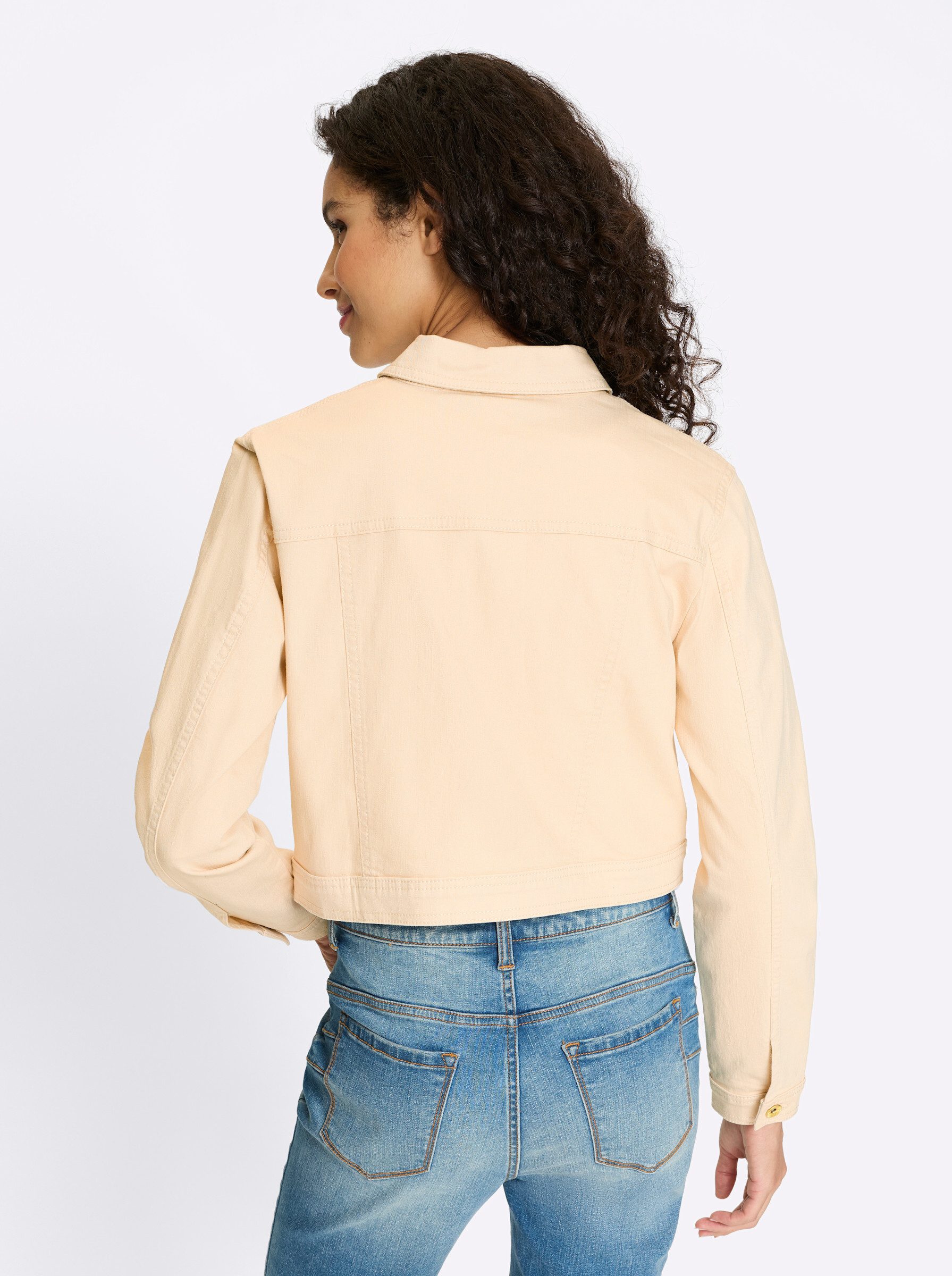 heine Blusenblazer Jeans-Jacke Langarm günstig online kaufen