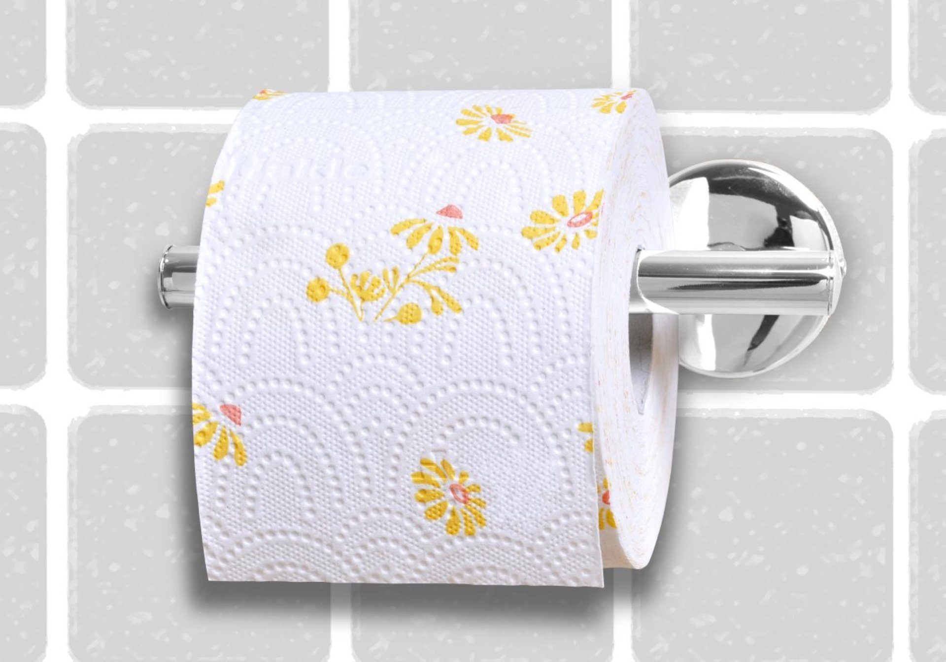 FACKELMANN Toilettenpapierhalter Toilettenpapierbevorrater VISION, verchrom günstig online kaufen