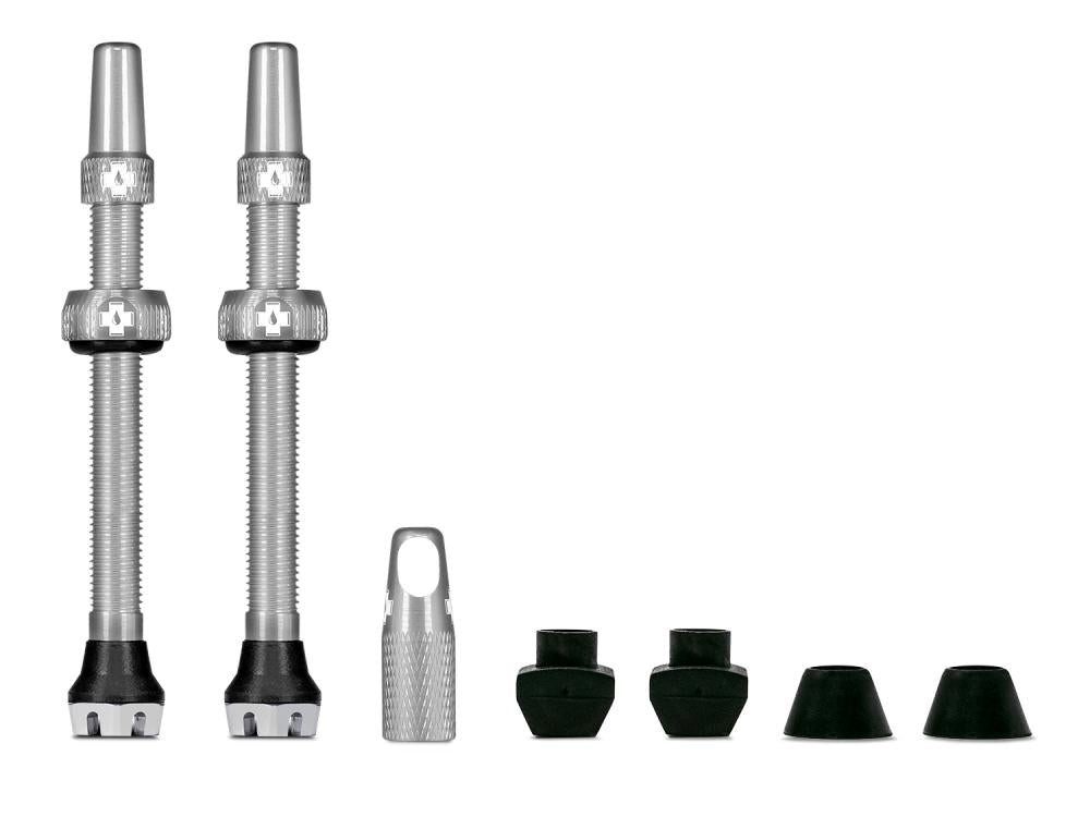 Muc-Off Fahrradschlauch Muc Off Tubeless Valve Kit V2 Universal for MTB & Road silver 60