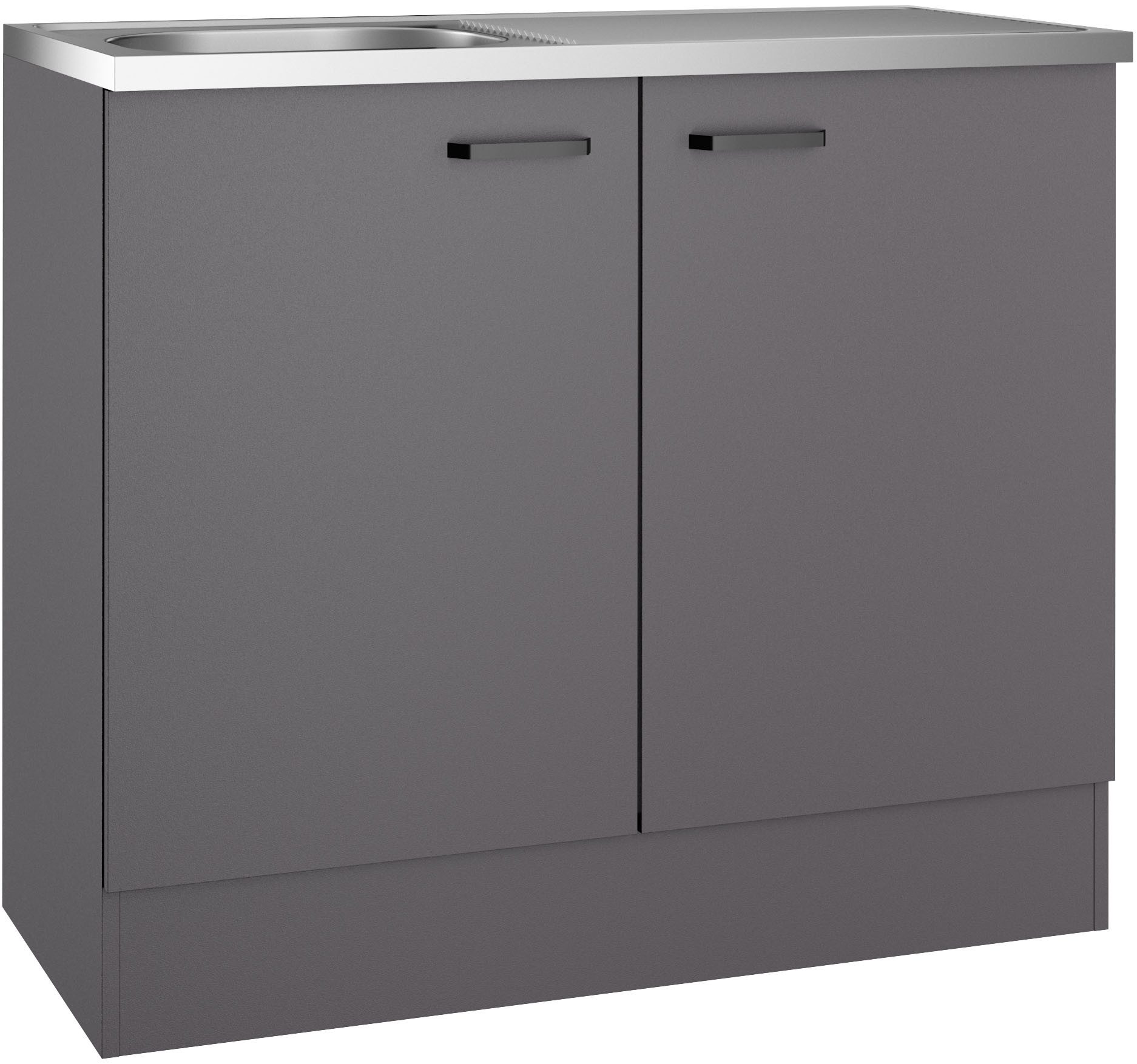 OPTIFIT Spülenschrank OPTImulti Breite 100 cm, Tiefe 50 cm, mit Spülenauflage