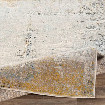 Teppich Abstract 2378, Surya, rechteckig, Höhe: 11 mm, Modern Marmor Design, Wohnzimmerteppich, Schlafzimmer