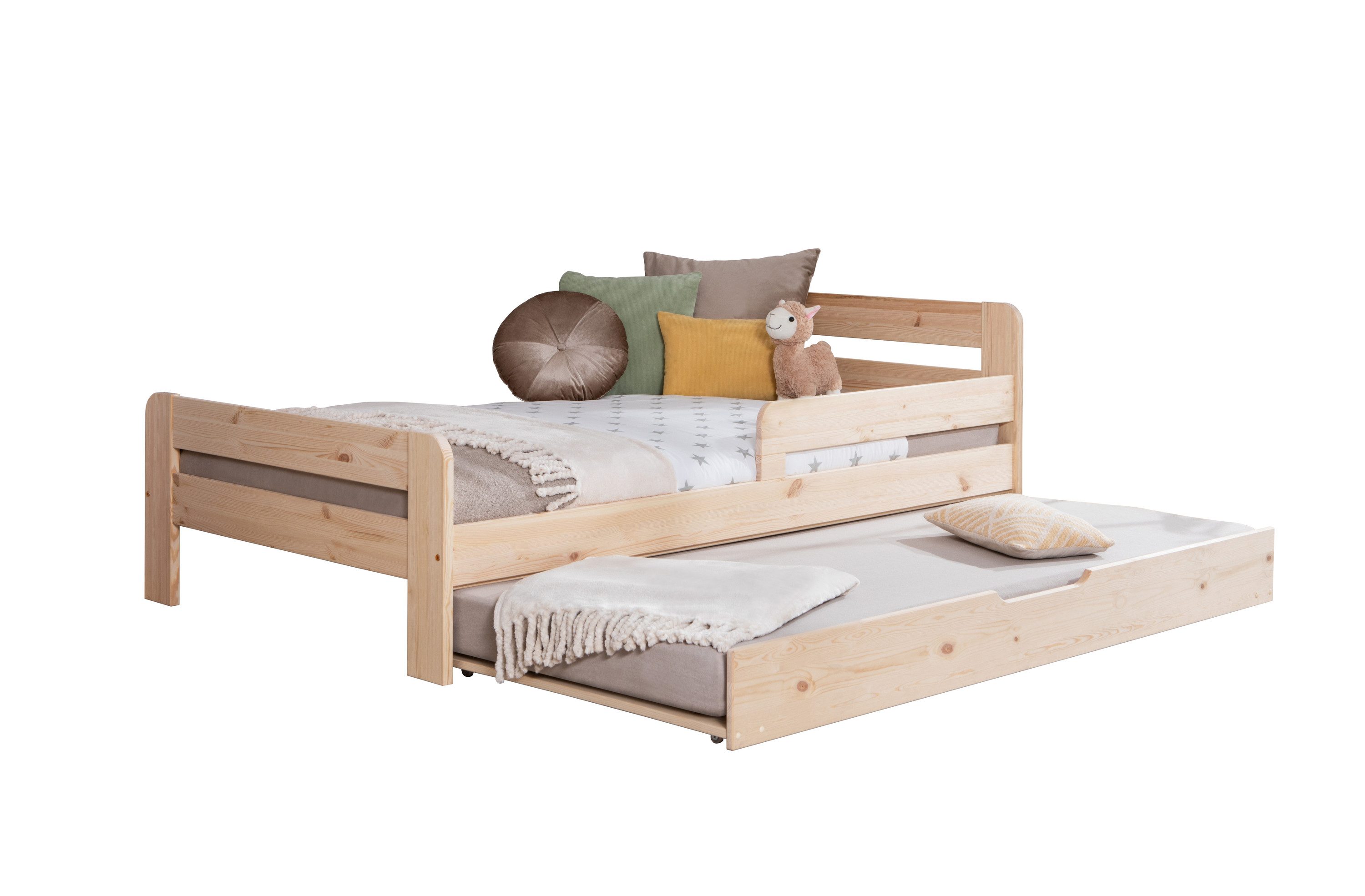 Ticaa Bettgestell Einzelbett Kinderbett Jugendbett "Bennet" günstig online kaufen