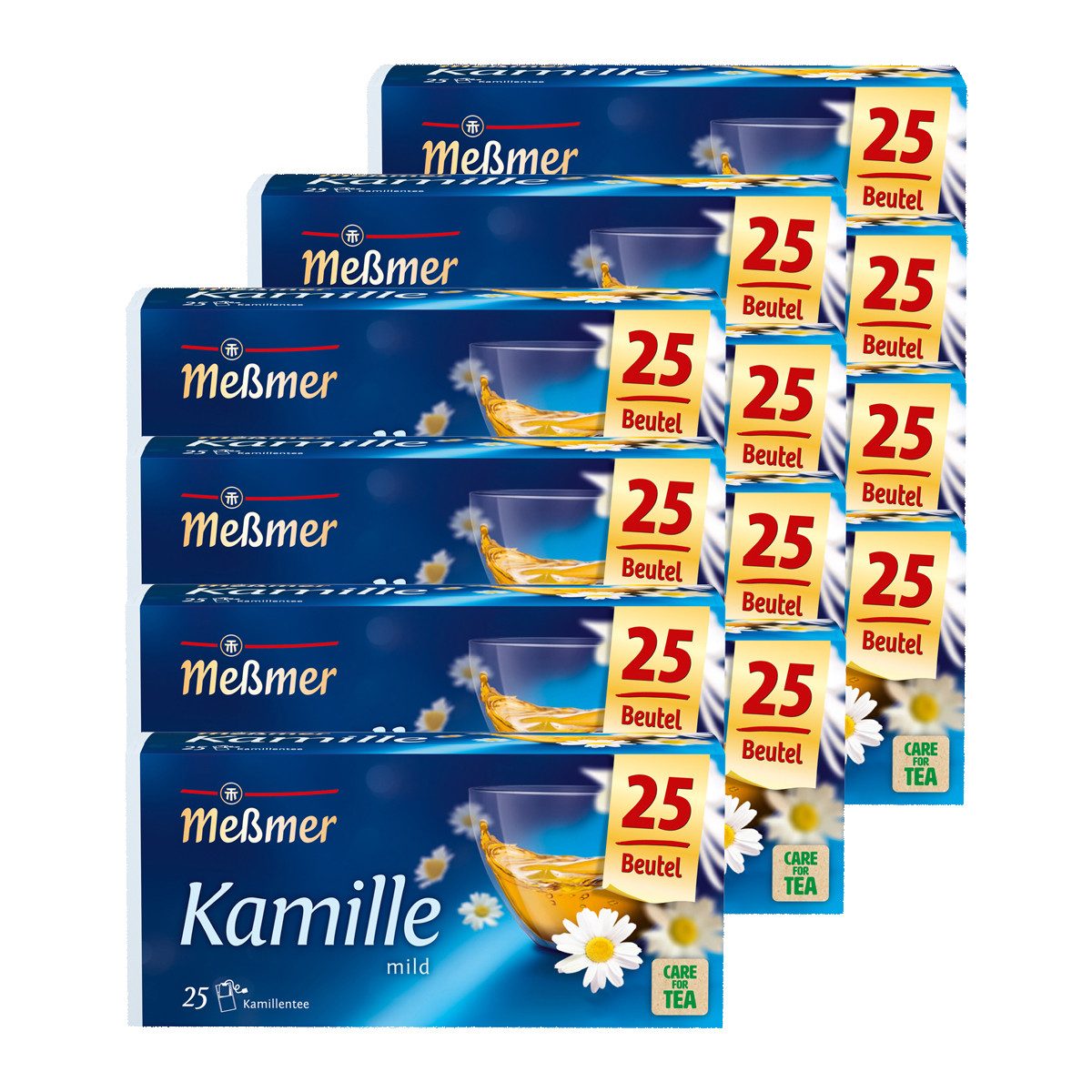 Meßmer Tee, Meßmer Kamille Teegetränk milder blumiger Kräutertee 37g 12er Pack