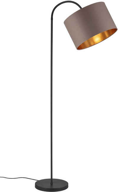 my home Stehlampe »JOSIE«, Stehleuchte mit flexiblem, schwenkbaren Schirm