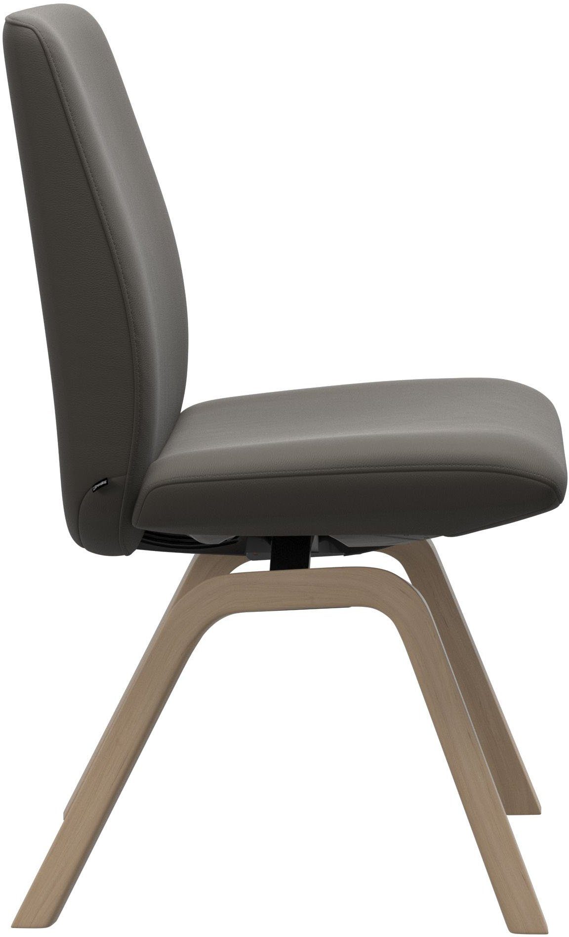 mit schräggestellten Beinen gekalkt in Eiche L, Laurel, Stressless® Low Polsterstuhl Größe Back,