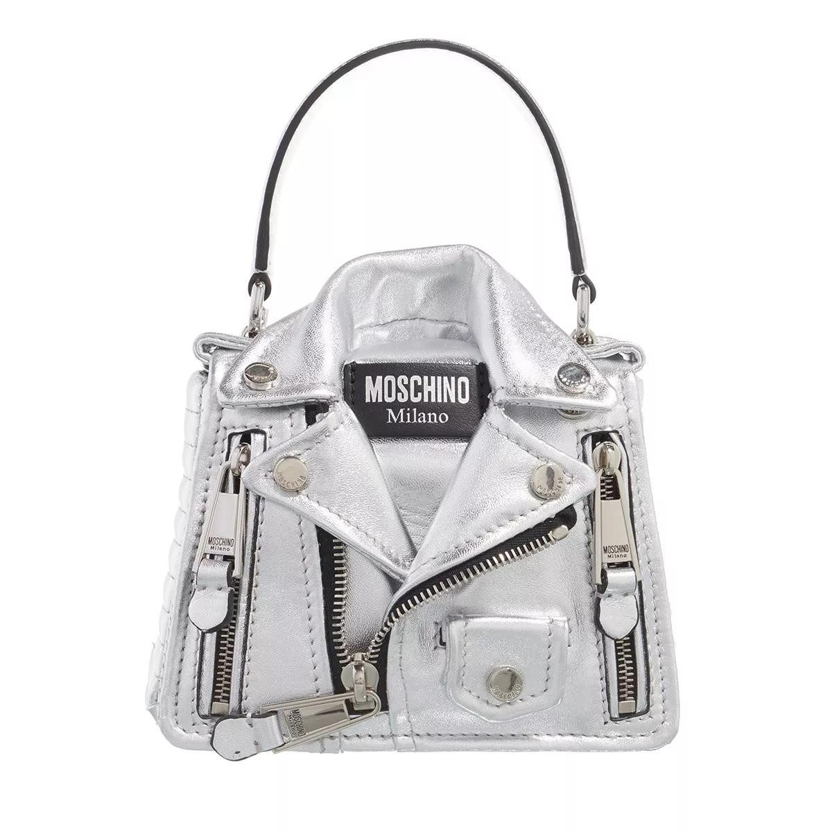 Moschino Messenger Bag silver (1-tlg)