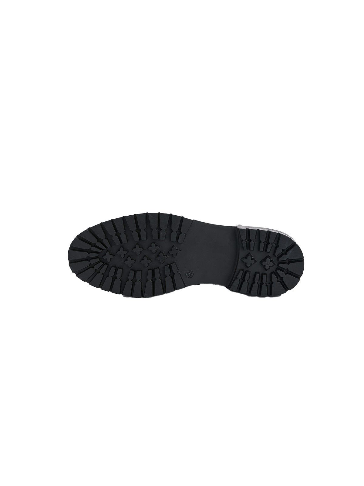 emilio adani Herren Boots mit Reißverschluss, Schwarz Schnürboots