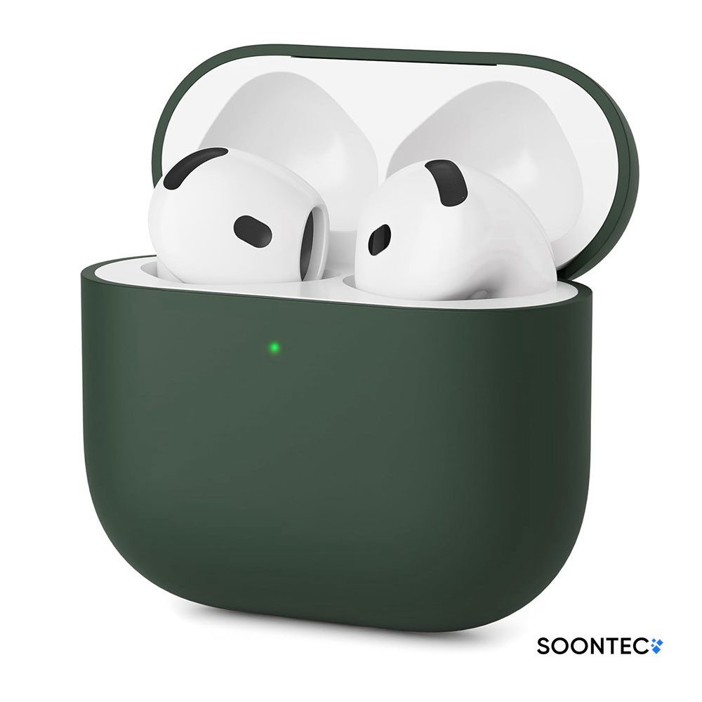 SOONTEC Kopfhörer-Schutzhülle AirPods 4 Case, Silikon