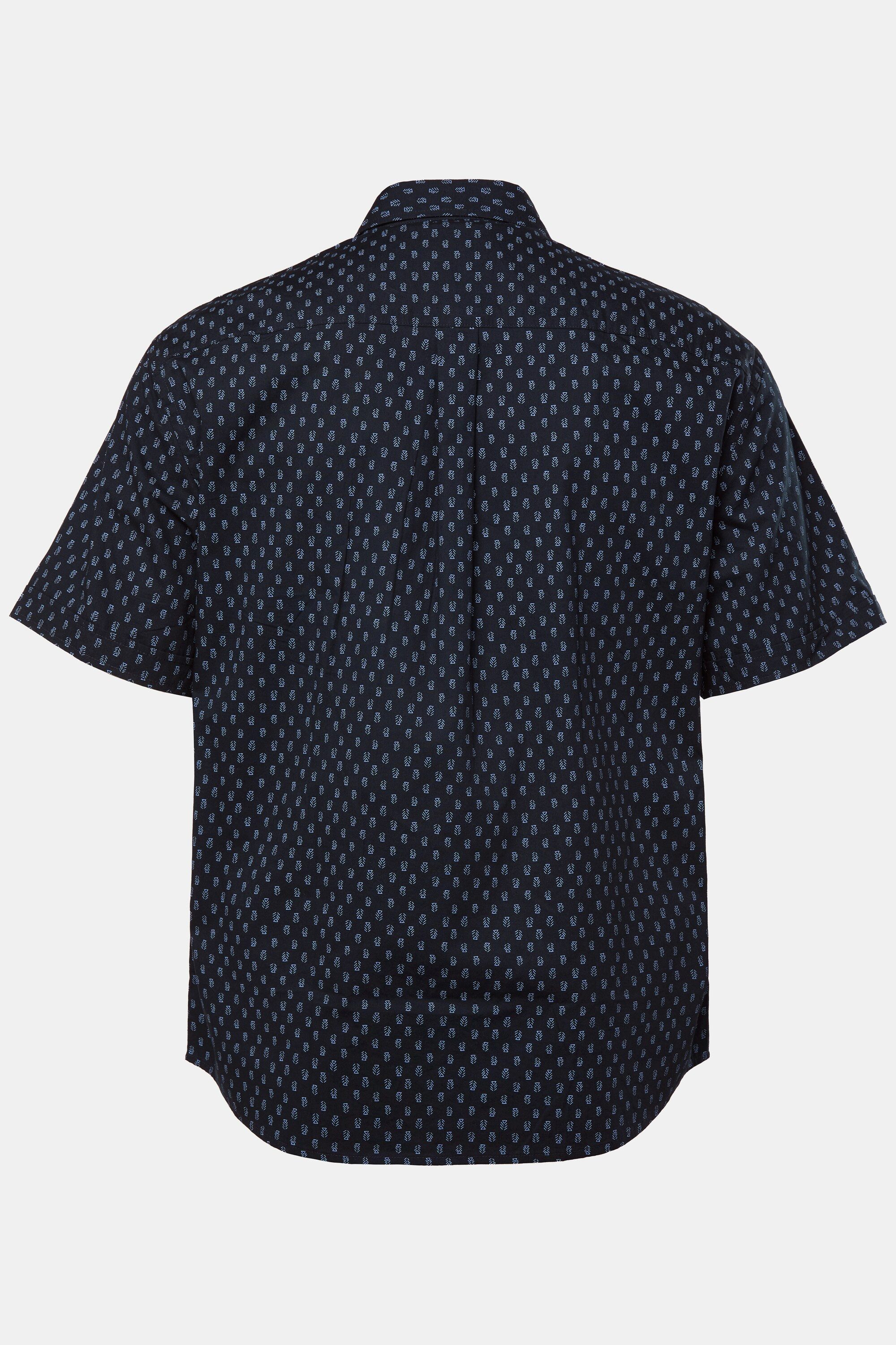 JP1880 Kurzarmhemd Hemd Halbarm Kentkragen Minimal Print Modern Fit – Bild 3 von 3