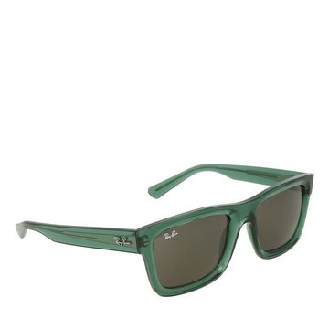 Ray-Ban Sonnenbrille Ray-Ban Warren Bio Based RB4396 6681/3 57 Transparent Green Brown