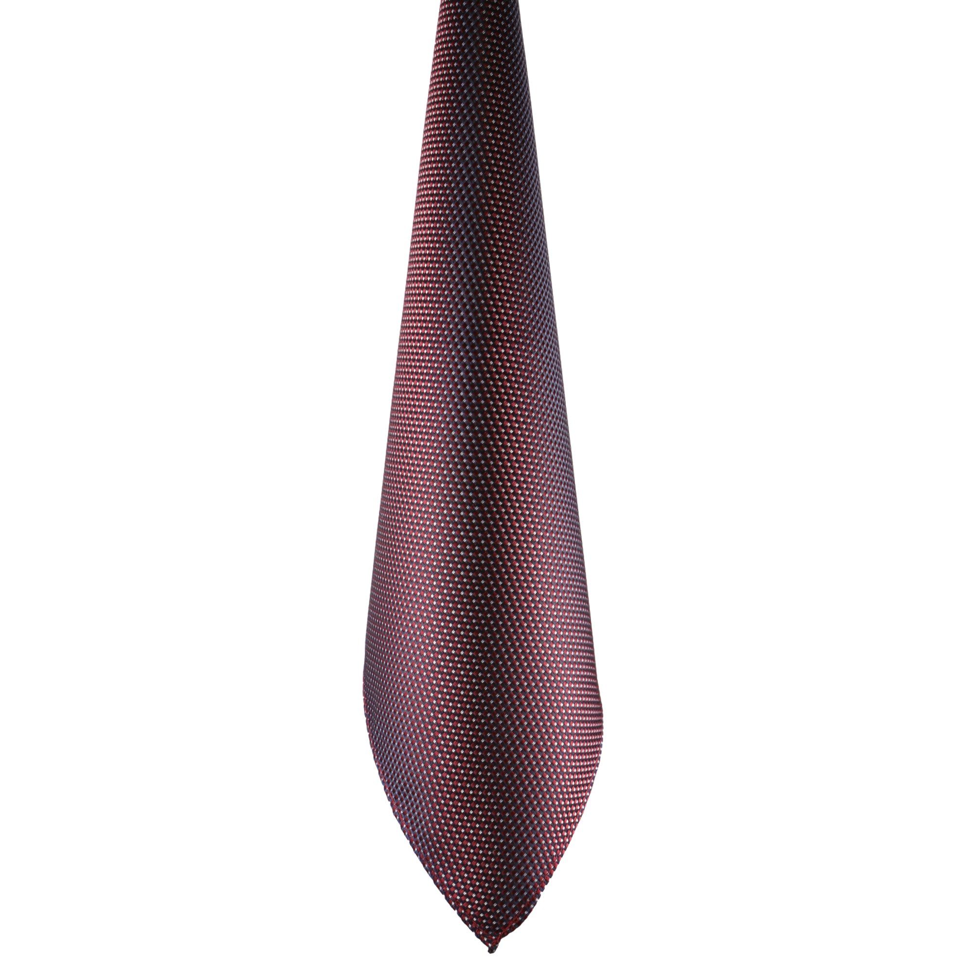 GASSANI Krawatte Dünne Schmale Extra Lange Jacquard Herren-Krawatte Fein Karo (Set, 2-St., 6cm, Slim-Fit, Schmal, Hochzeitskrawatte, mit Einstecktuch, Skinny) G – Bild 5 von 5