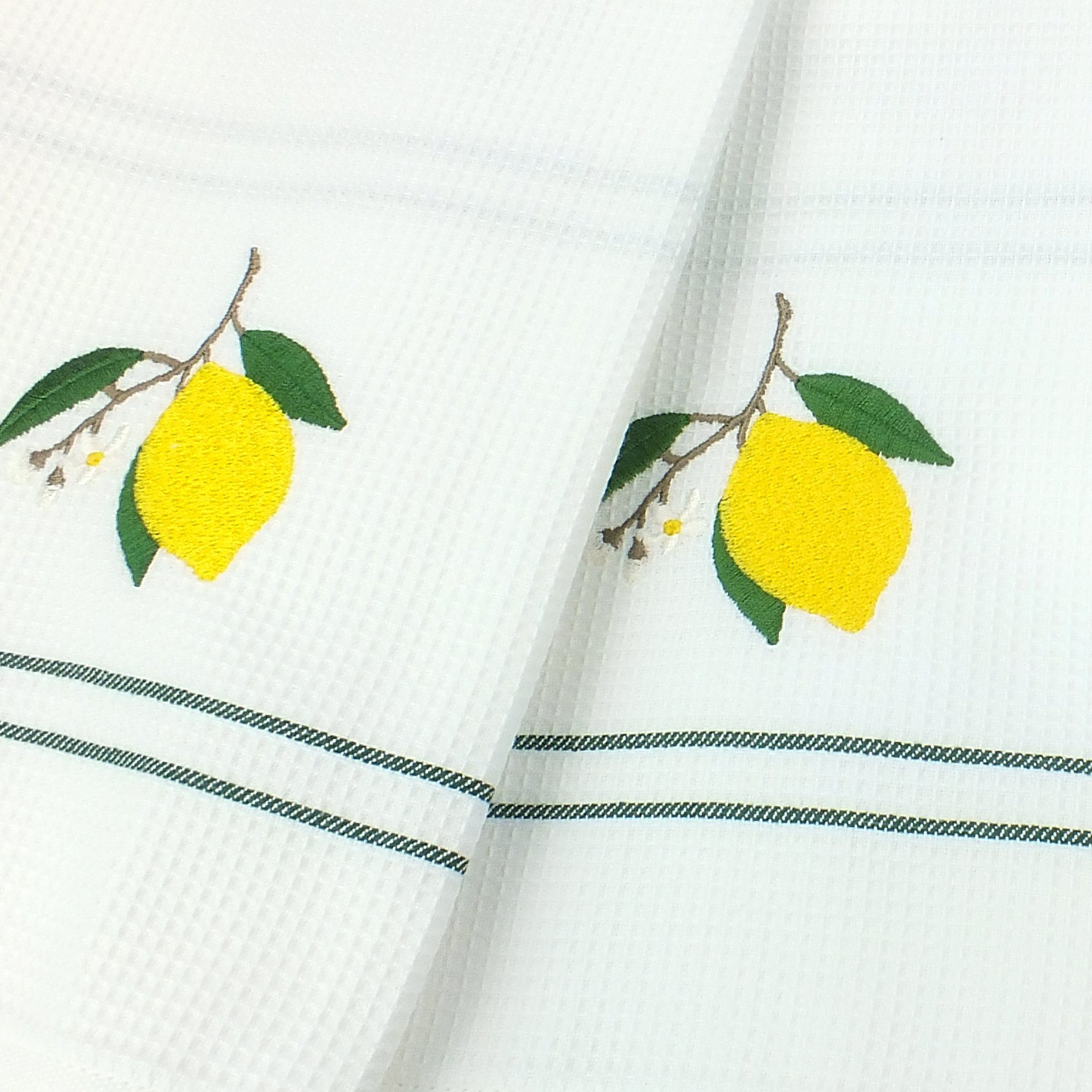 Lasa Home Geschirrtuch Embroideries, (Set, 2-tlg), günstig online kaufen