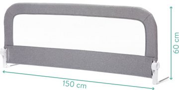 Fillikid Bettschutzgitter grau, 150/60 cm