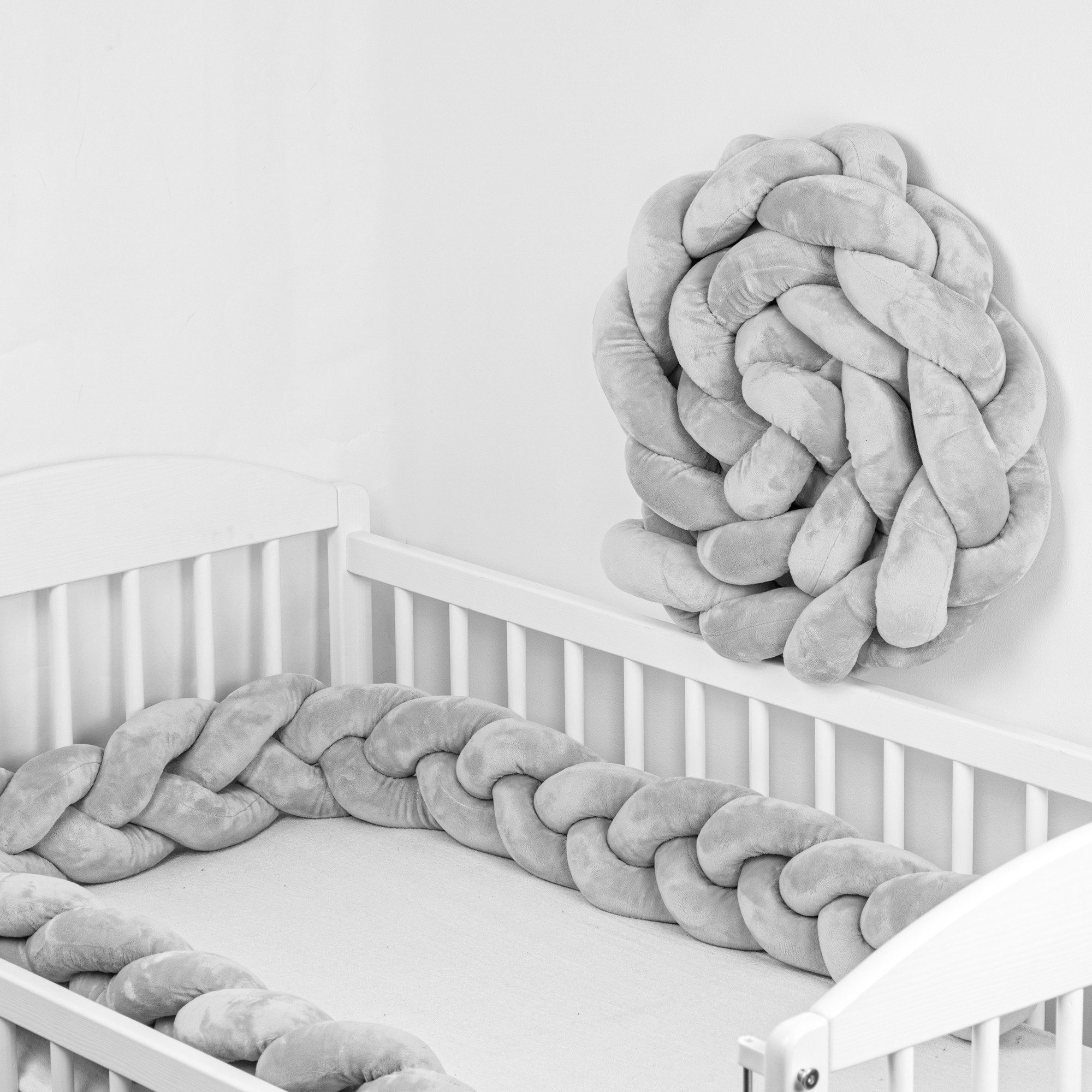 Totsy Baby Bettnestchen Bettnestchen - Bettschlange - Bettumrandung fürs Babybett