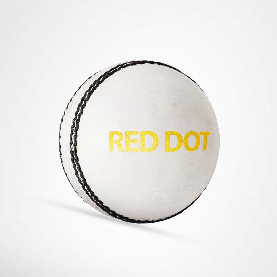 DSC Spielball Red Dot Leder Cricket Ball Geeignet für Praxis Spiel (Inhalt des Kartons: 1 Cricket-Ball, wasserdicht und für hervorragende Formbeständigkeit konzipiert), Turnier Spiel, Top Qualität Kork
