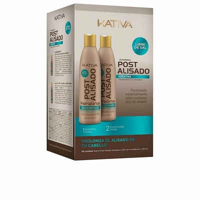 Kativa Haarshampoo Keratina Shampoo Glatte Haare 250ml Set 2 Artikel